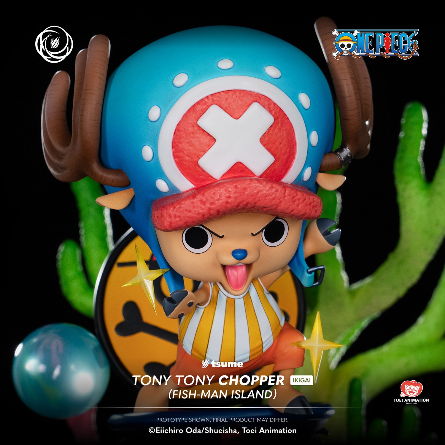 One Piece Tony Tony Chopper (Fish-Man Island) Statues  (Prototype Shown) View 5