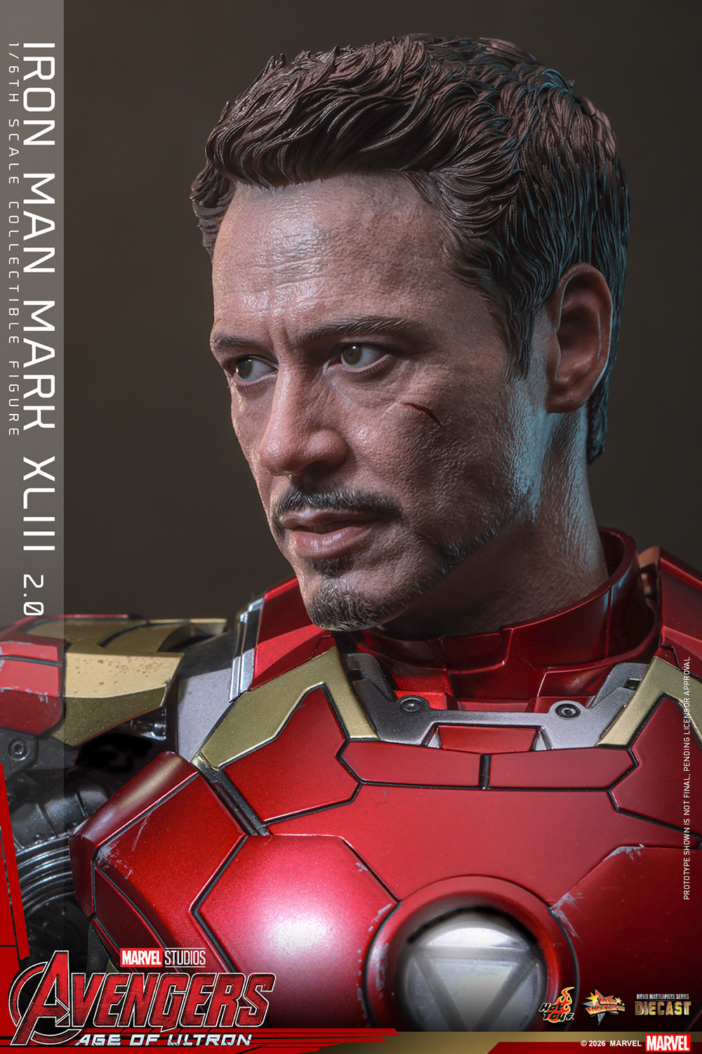Marvel Iron Man Mark XLIII (2.0) Sixth Scale Figure  Collector Edition (Prototype Shown) View 8