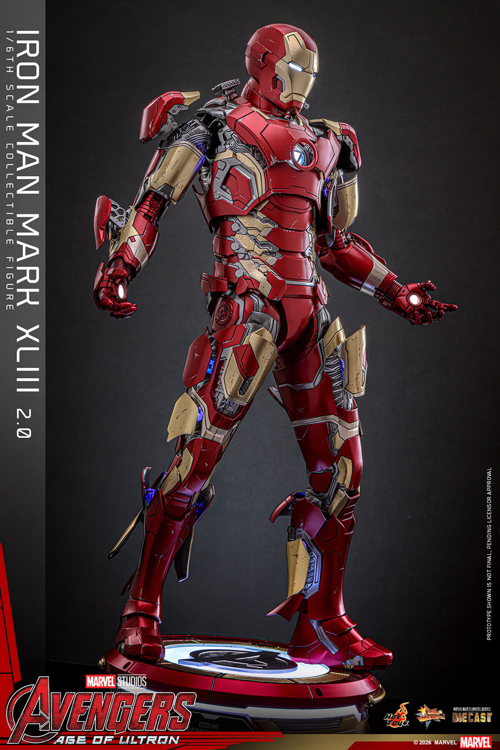 S*e様 ホットトイズ (Hot Toys) アイアンマン・マーク４３ ホットトイズ・バスト】『アベンジャーズ／エイジ・オブ・ウルトロン