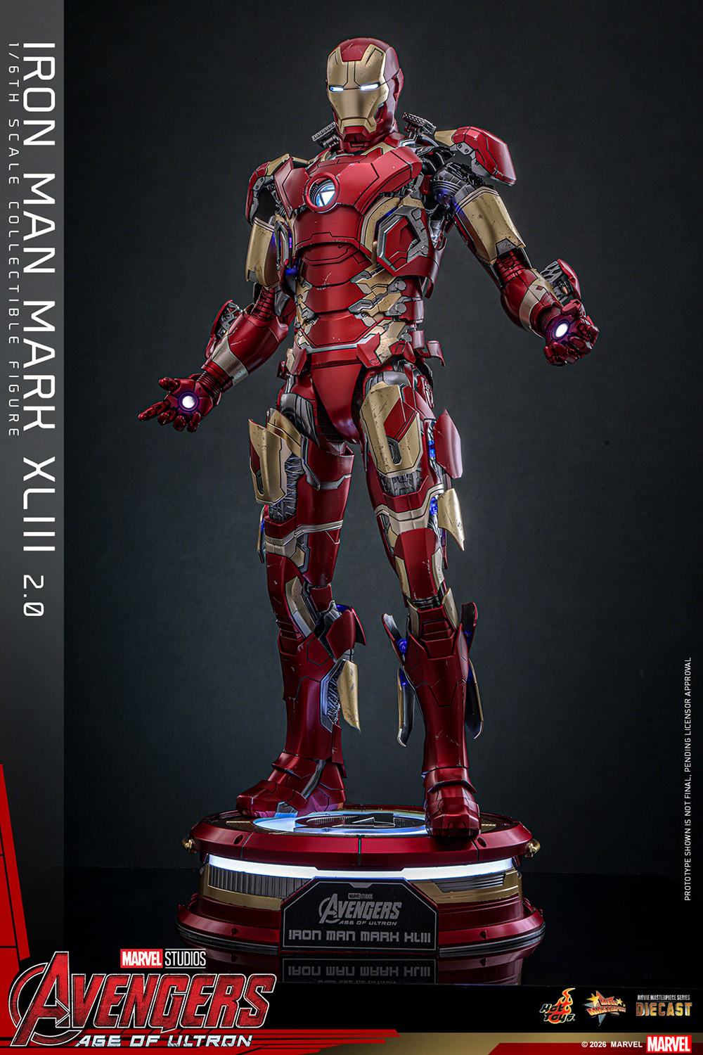 Iron Man Mark XLIII (2.0) Sixth Scale Figure by Hot Toys
