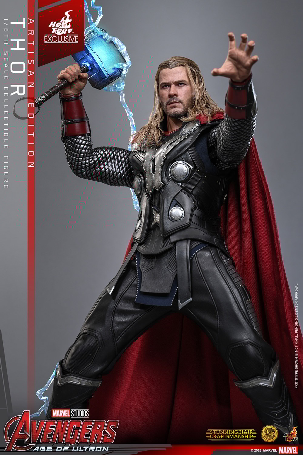 Thor (Artisan Edition) Sixth Scale Figure by Hot Toys | Sideshow