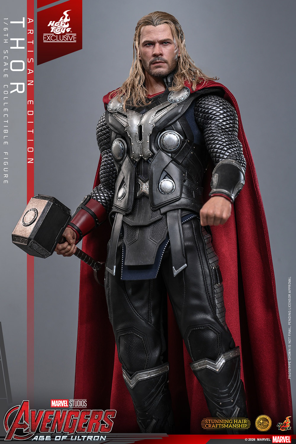 Marvel Thor (Artisan Edition) Sixth Scale Figure  (Prototype Shown) View 10