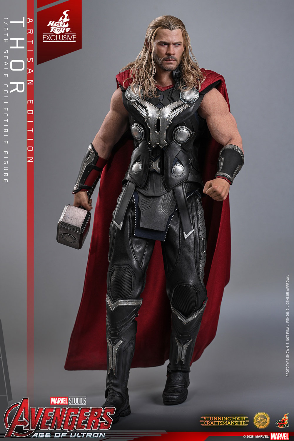 Marvel Thor (Artisan Edition) Sixth Scale Figure  (Prototype Shown) View 12