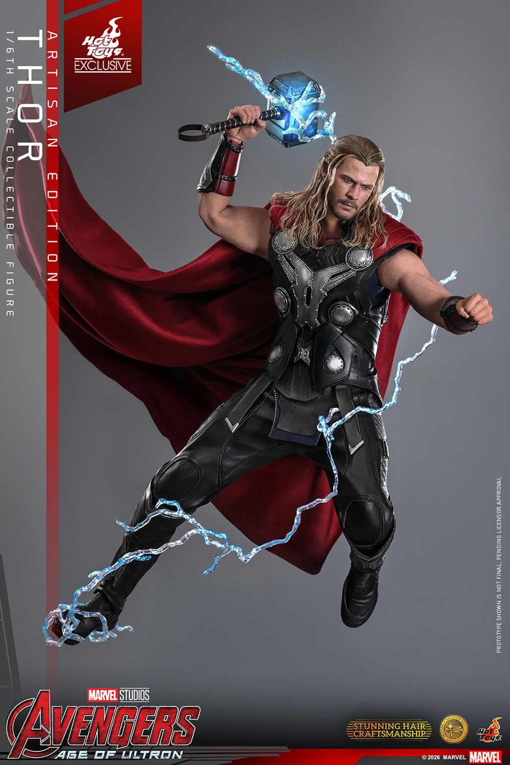 Marvel Thor (Artisan Edition) Sixth Scale Figure  (Prototype Shown) View 13