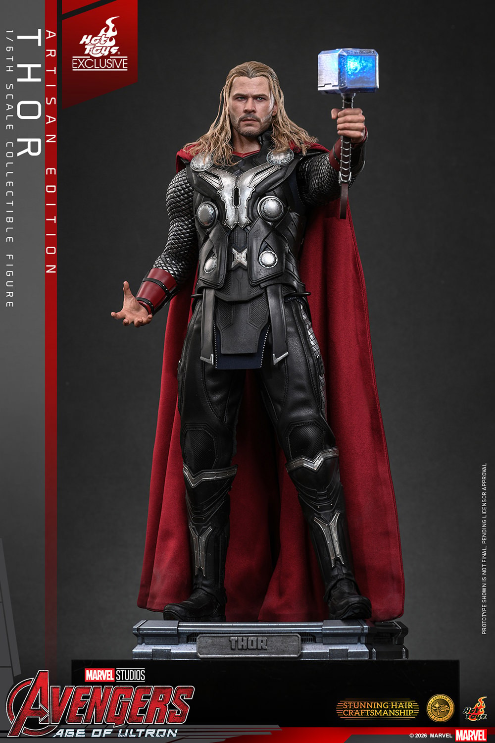 Thor (Artisan Edition) Sixth Scale Figure by Hot Toys | Sideshow