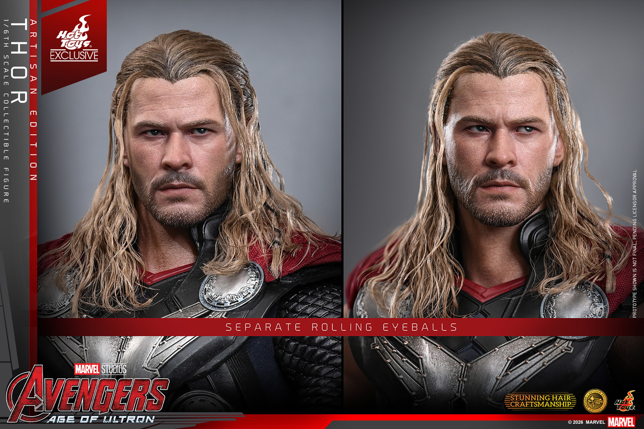 Marvel Thor (Artisan Edition) Sixth Scale Figure  (Prototype Shown) View 18