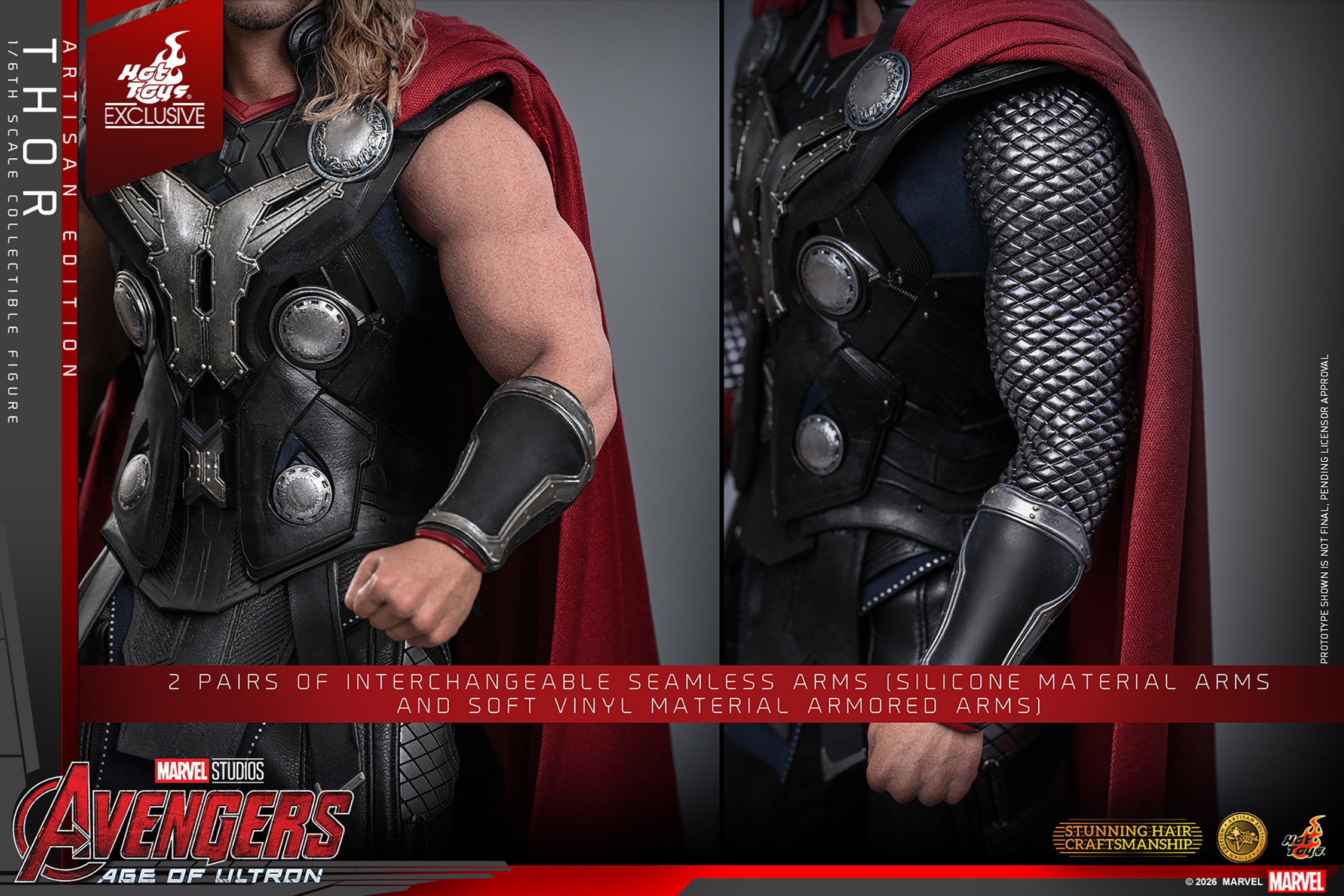 Marvel Thor (Artisan Edition) Sixth Scale Figure  (Prototype Shown) View 19