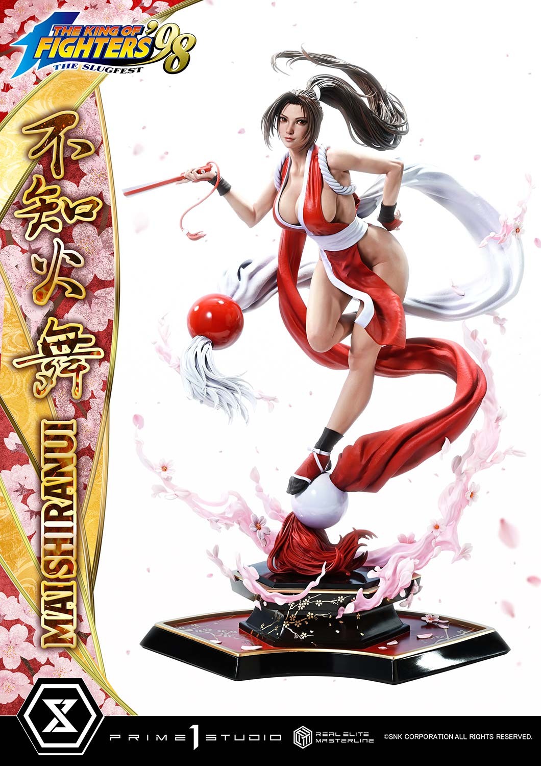 The King of Fighters Mai Shiranui Quarter Scale Statue  (Prototype Shown) View 6