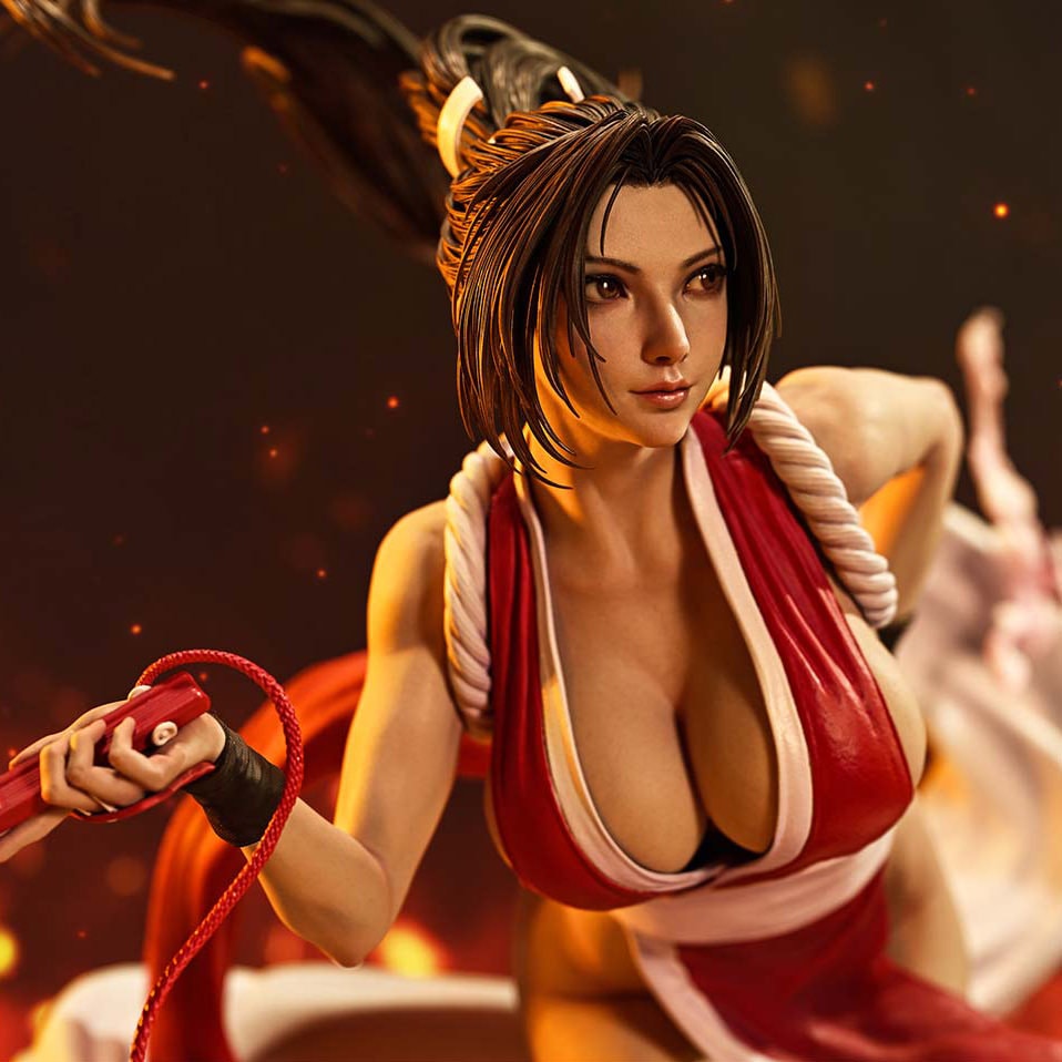 The King of Fighters Mai Shiranui (Ultimate Version) Quarter Scale Statue  (Prototype Shown) View 4