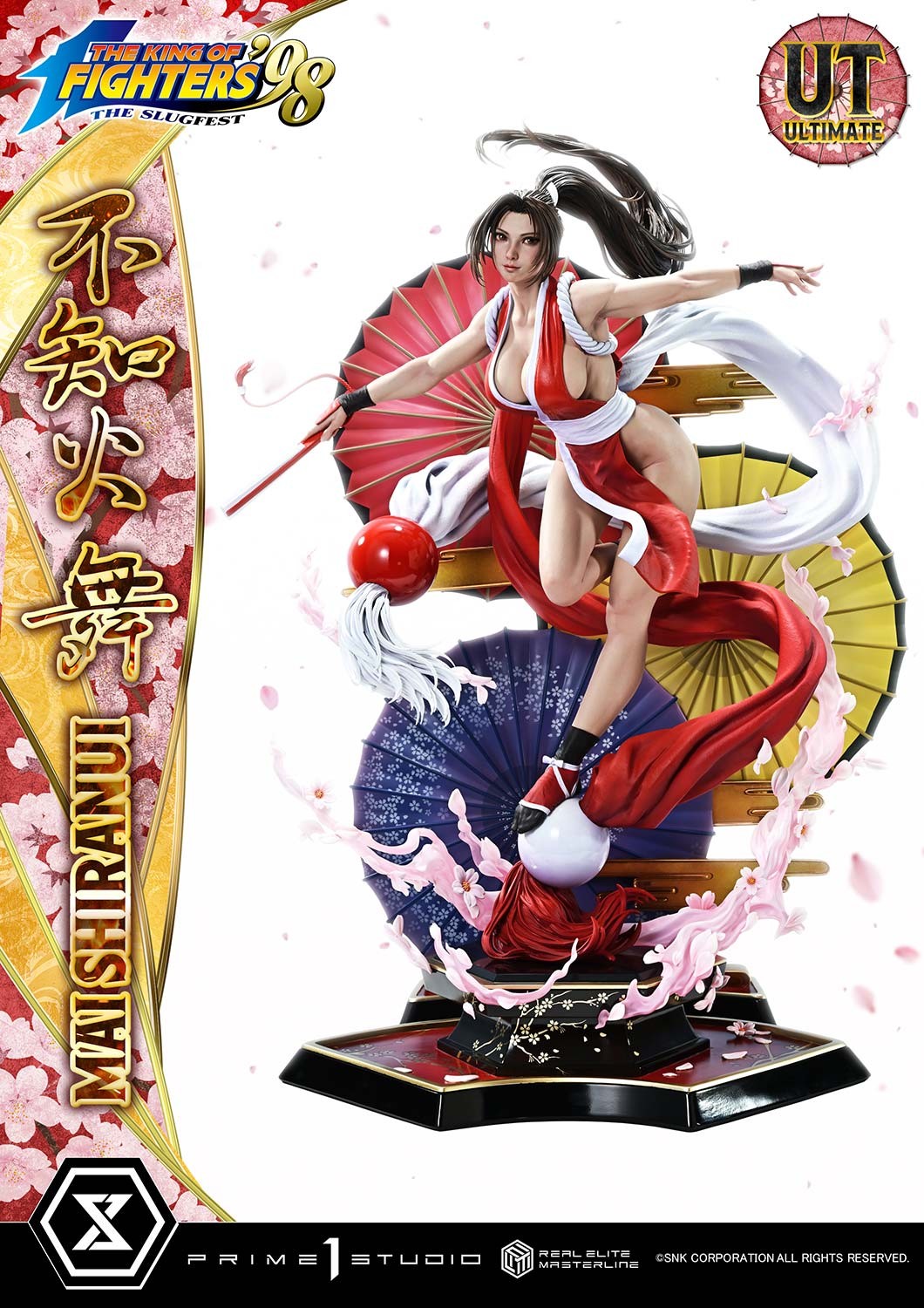 The King of Fighters Mai Shiranui (Ultimate Version) Quarter Scale Statue  (Prototype Shown) View 8