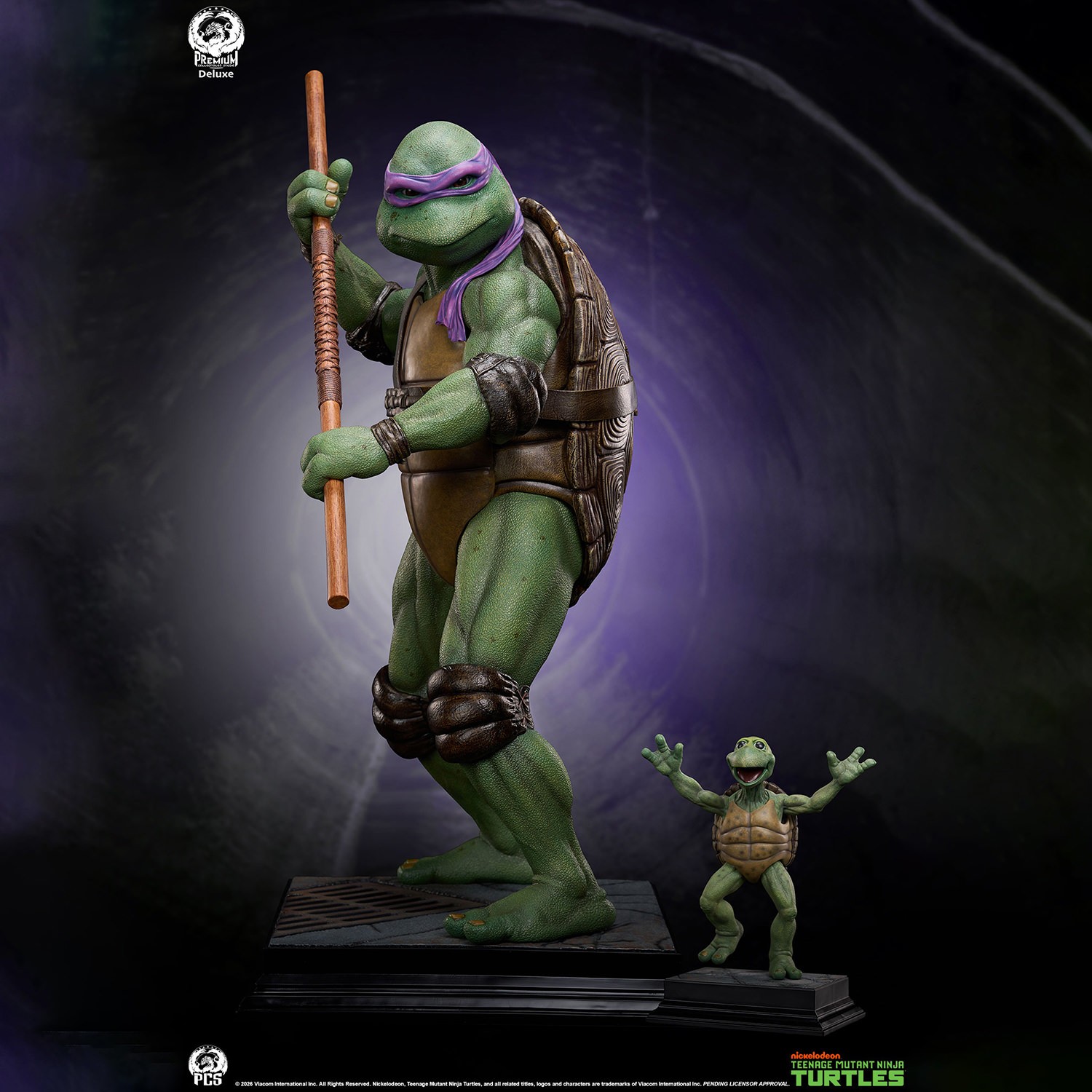 Teenage Mutant Ninja Turtles TMNT – Donatello (Deluxe Edition) 1:2 Scale Statue  (Prototype Shown) View 1