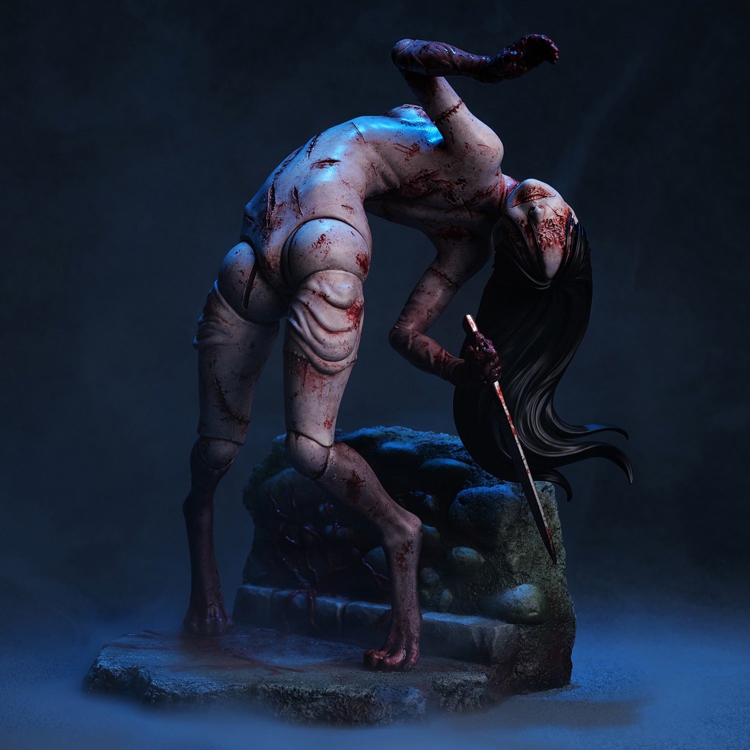 Silent Hill Kashimashi Statues  (Prototype Shown) View 1