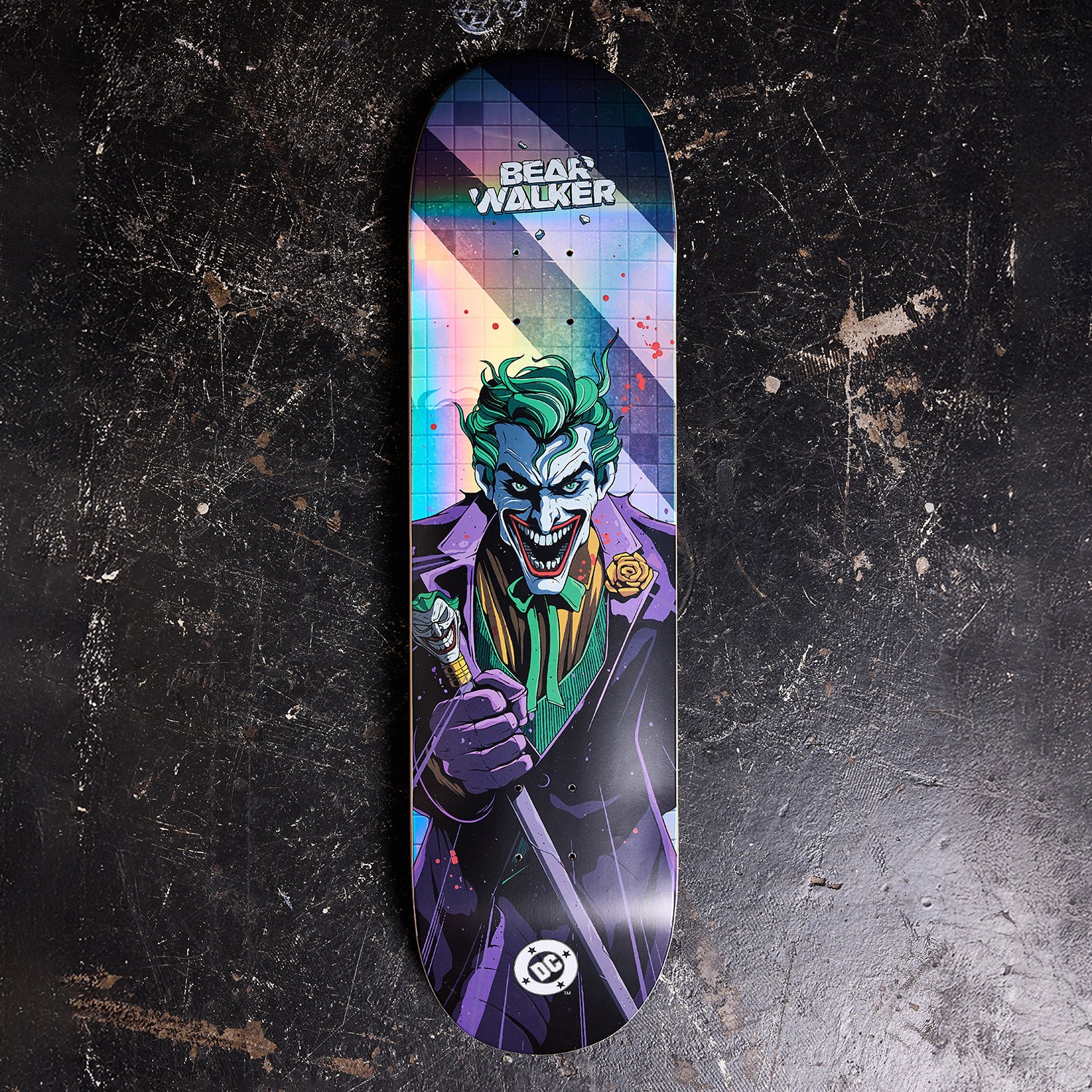 DC Comics The Joker Skateboard Deck  (Prototype Shown) View 1
