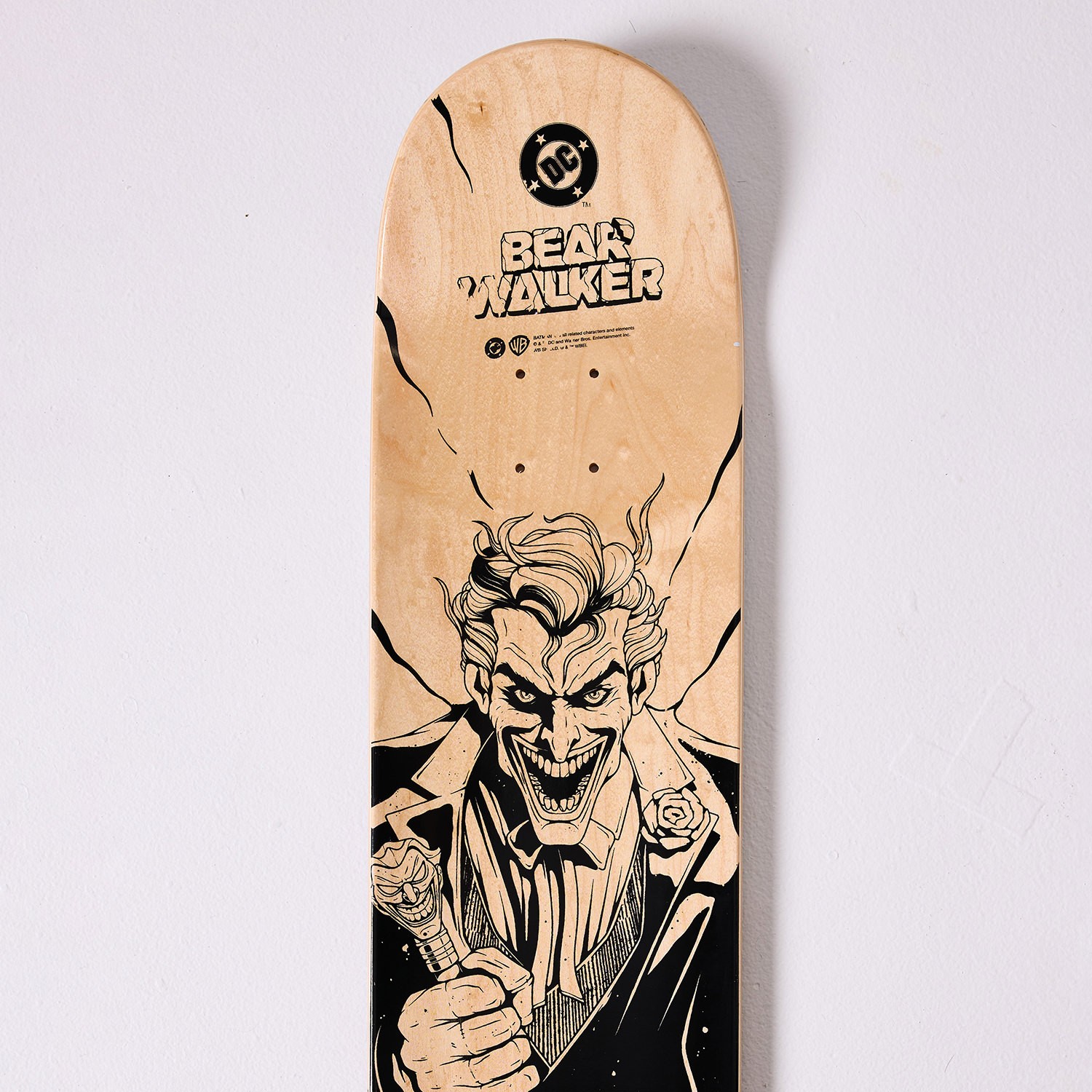 DC Comics The Joker Skateboard Deck  (Prototype Shown) View 4