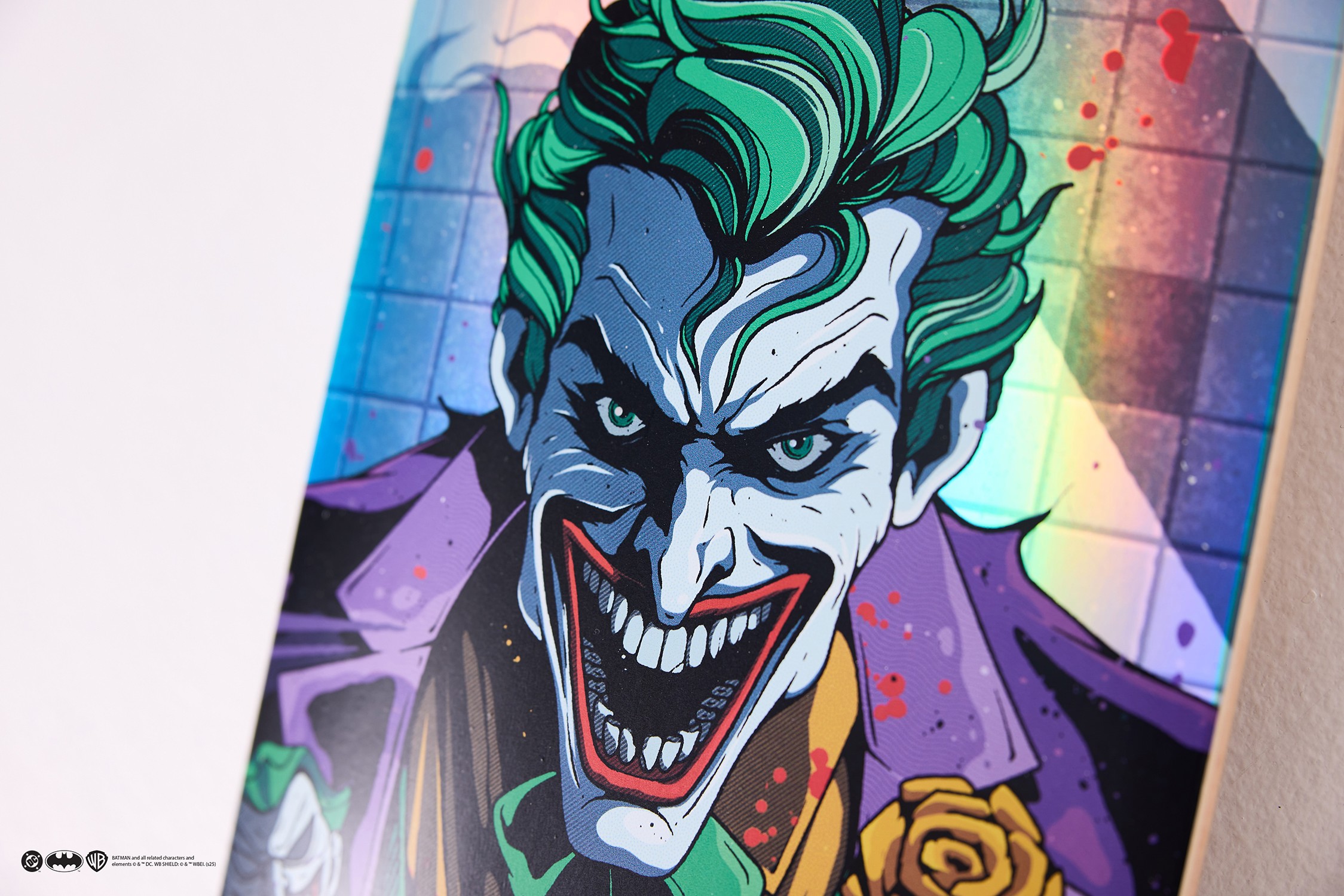 DC Comics The Joker Skateboard Deck  (Prototype Shown) View 7