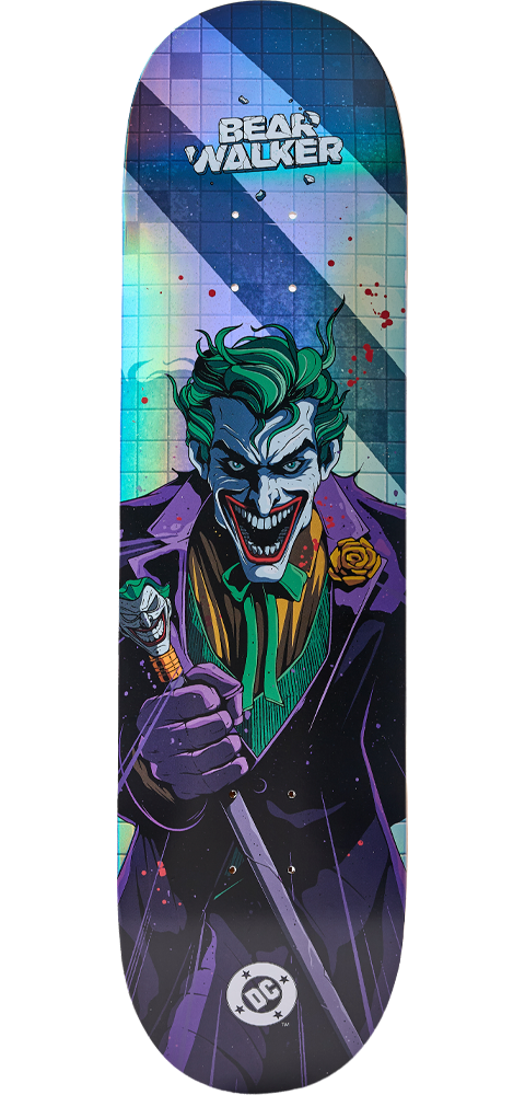 DC Comics The Joker Skateboard Deck  (Prototype Shown) View 9