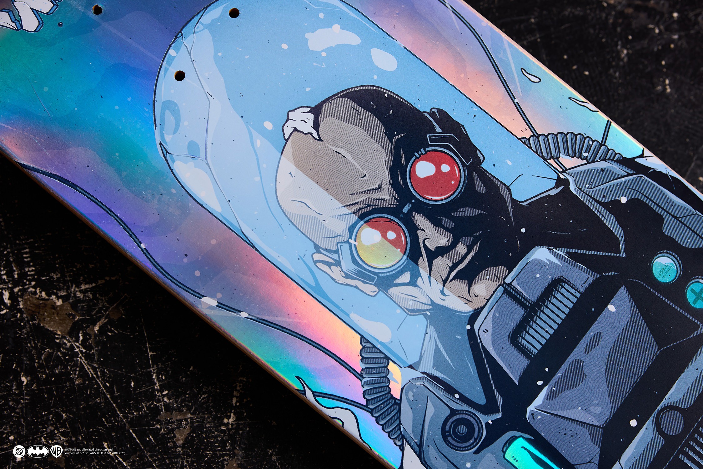 DC Comics Mr. Freeze Skateboard Deck  (Prototype Shown) View 3