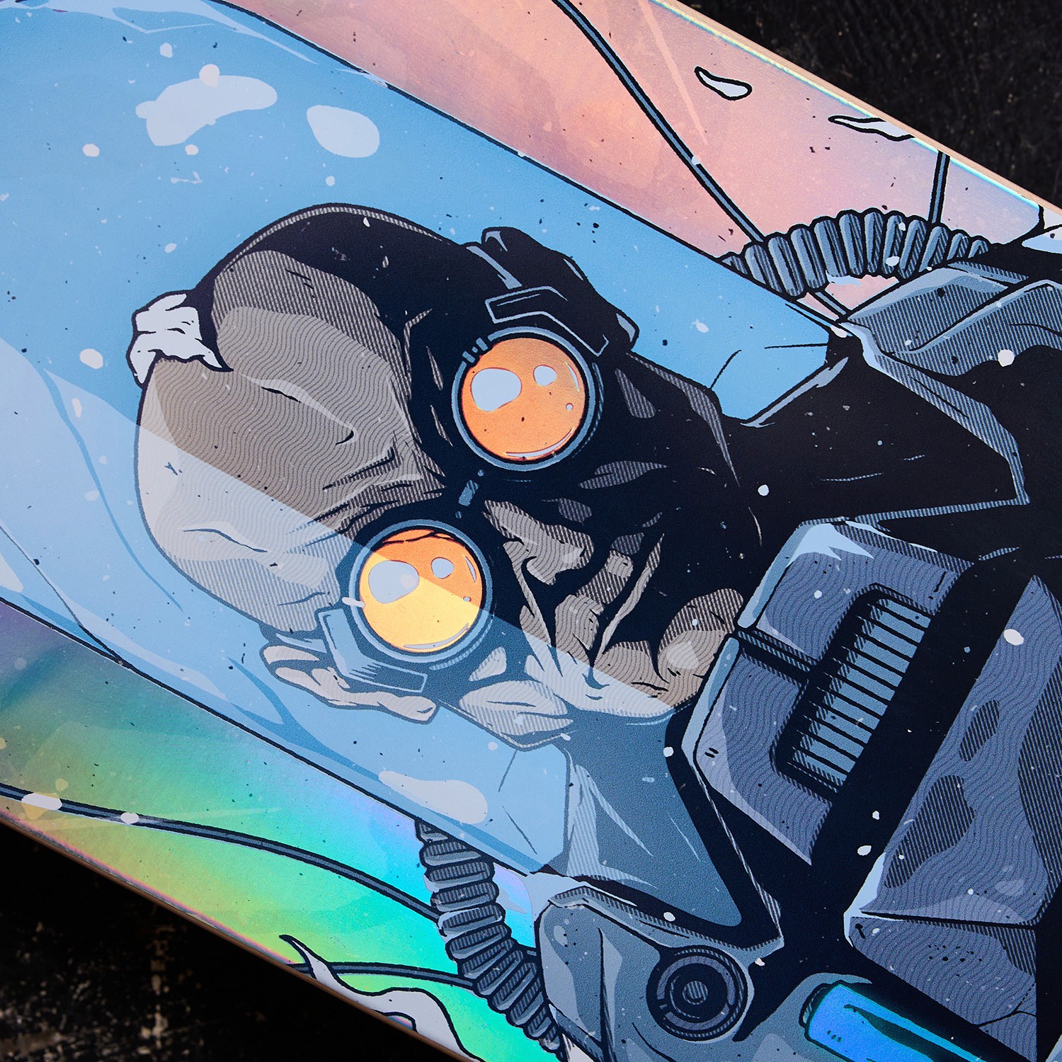DC Comics Mr. Freeze Skateboard Deck  (Prototype Shown) View 5