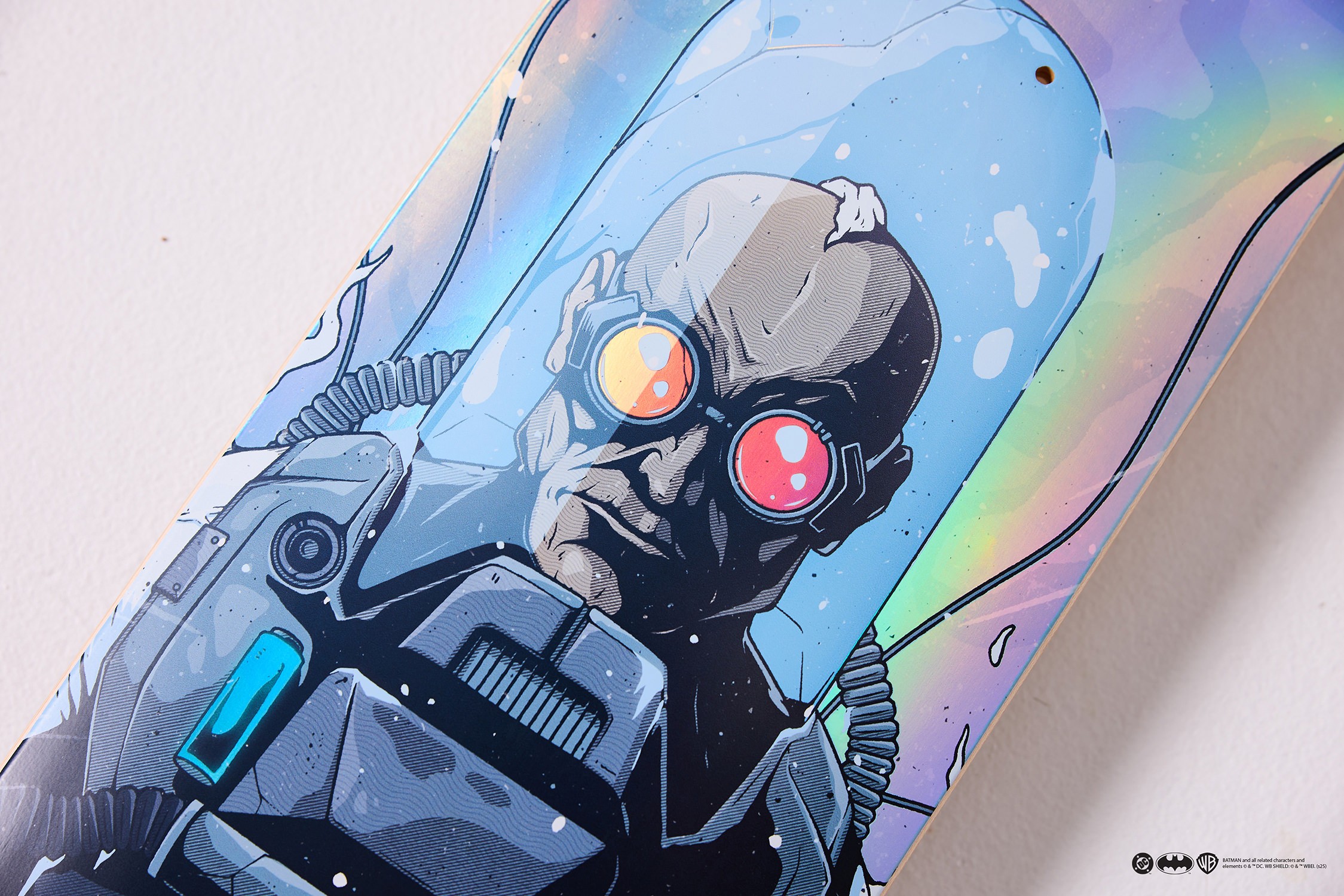 DC Comics Mr. Freeze Skateboard Deck  (Prototype Shown) View 6