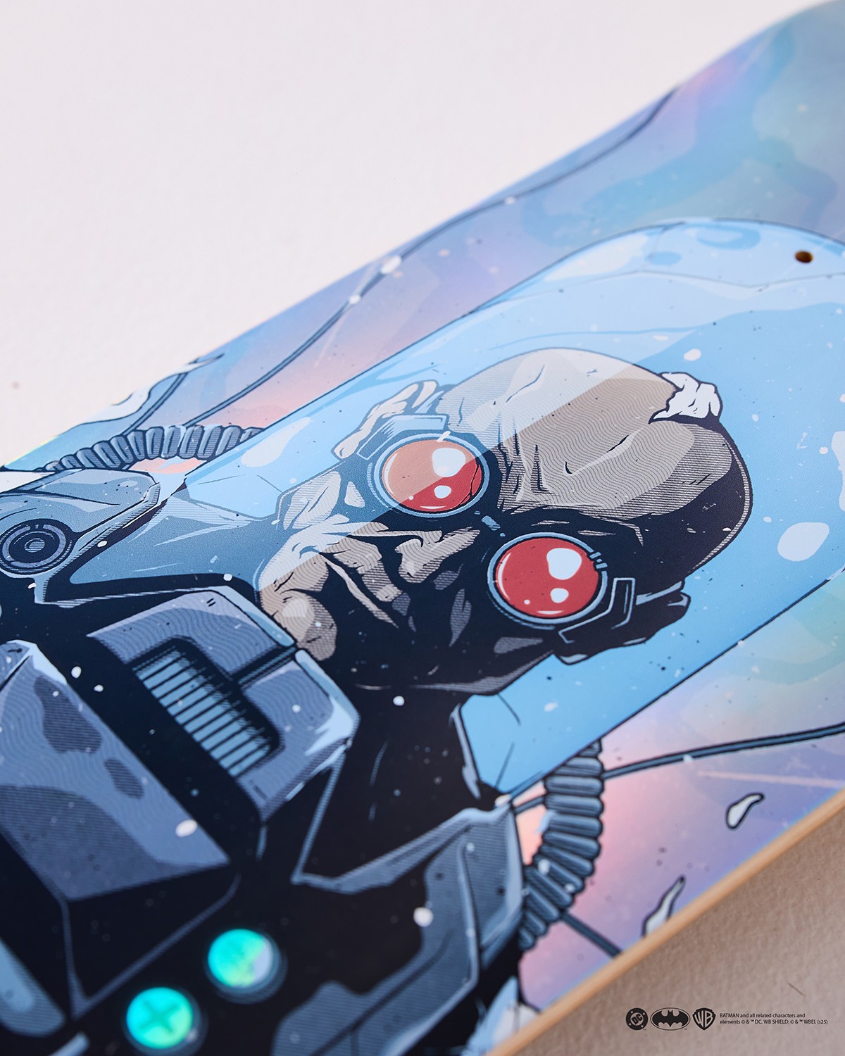 DC Comics Mr. Freeze Skateboard Deck  (Prototype Shown) View 7