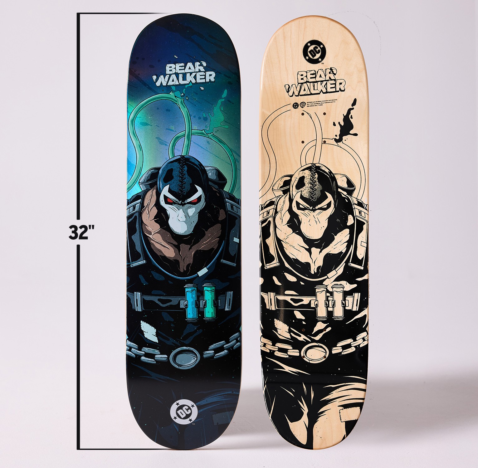 DC Comics Bane Skateboard Deck  (Prototype Shown) View 2