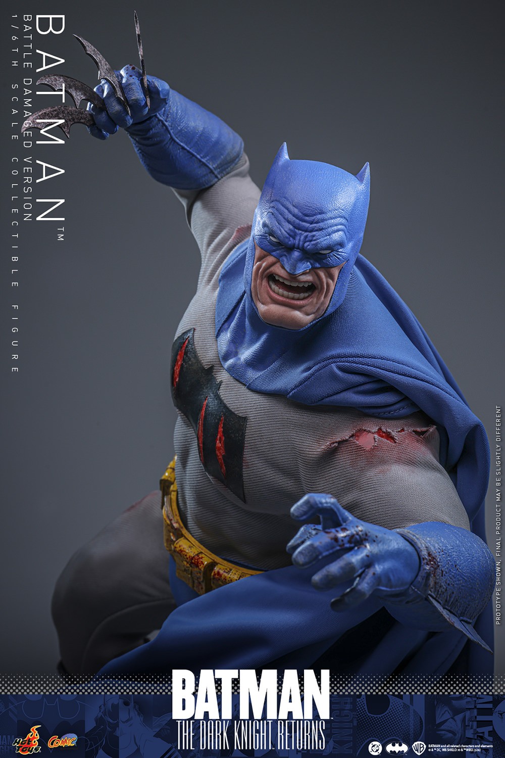DC Comics Batman™ (Battle Damaged Version) Sixth Scale Figure  (Prototype Shown) View 9