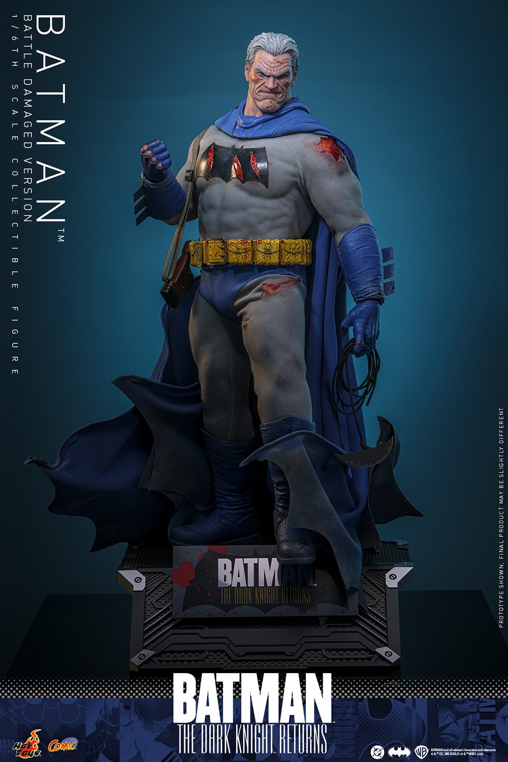 DC Comics Batman™ (Battle Damaged Version) Sixth Scale Figure  (Prototype Shown) View 11