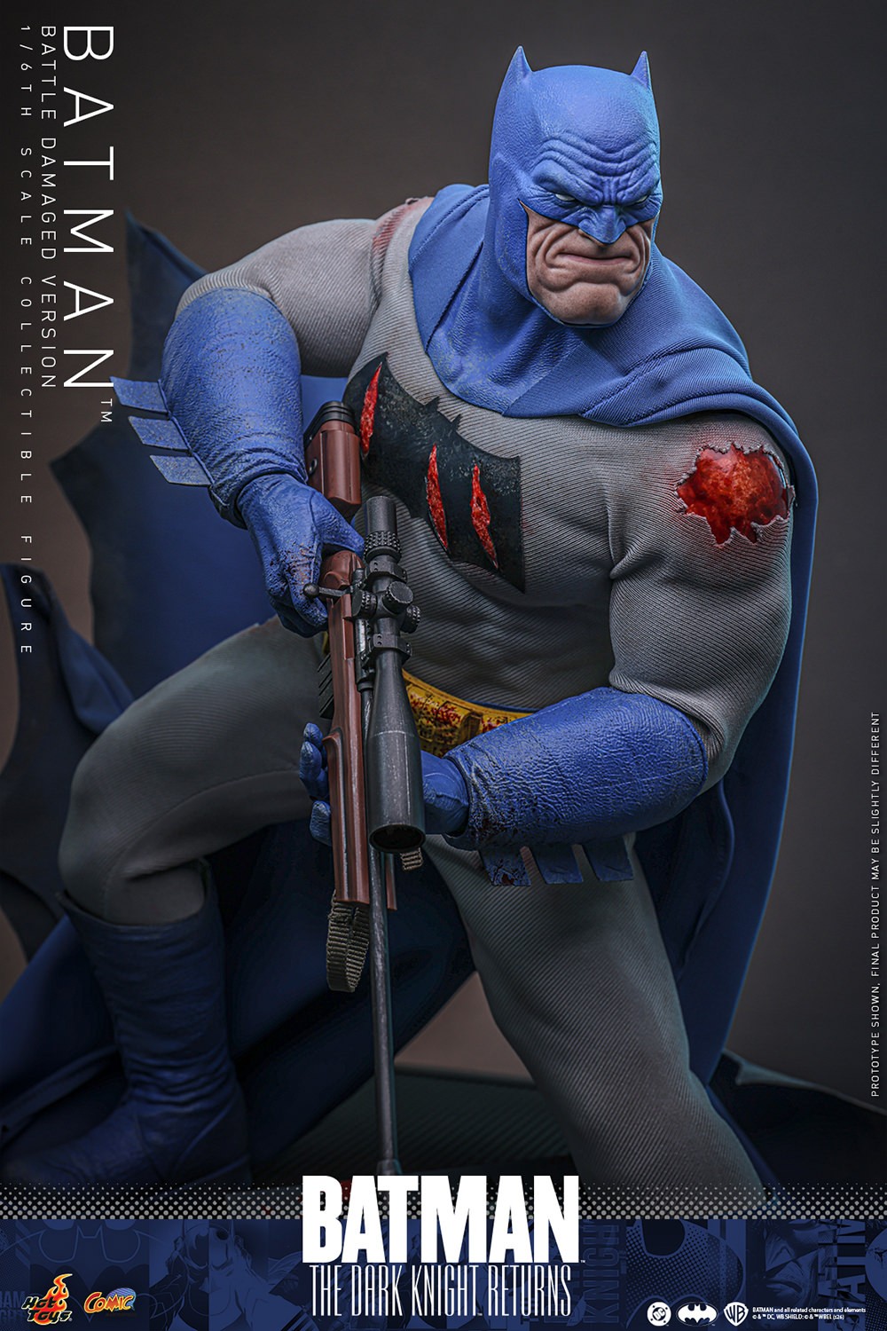 DC Comics Batman™ (Battle Damaged Version) Sixth Scale Figure  (Prototype Shown) View 16
