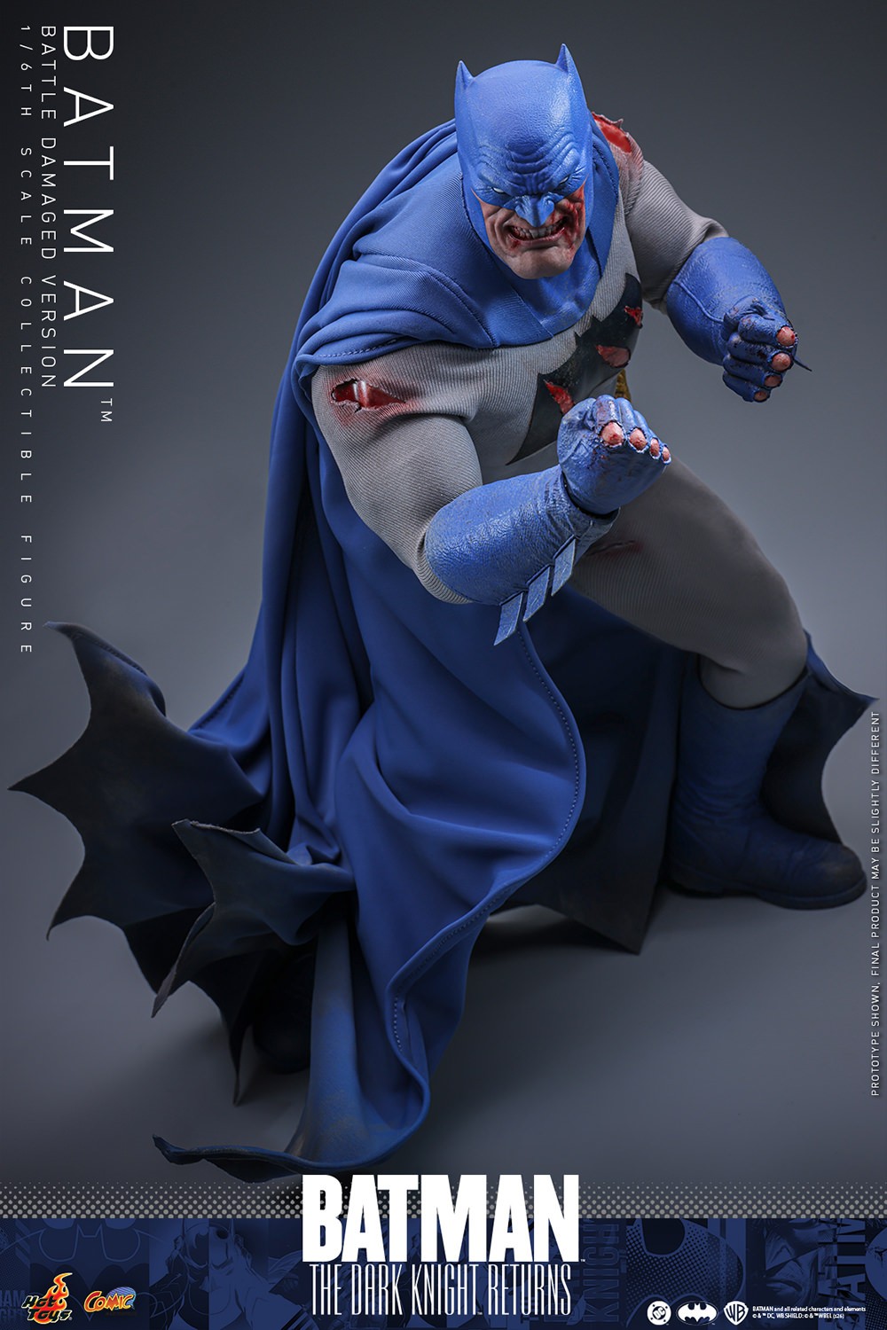 DC Comics Batman™ (Battle Damaged Version) Sixth Scale Figure  (Prototype Shown) View 17