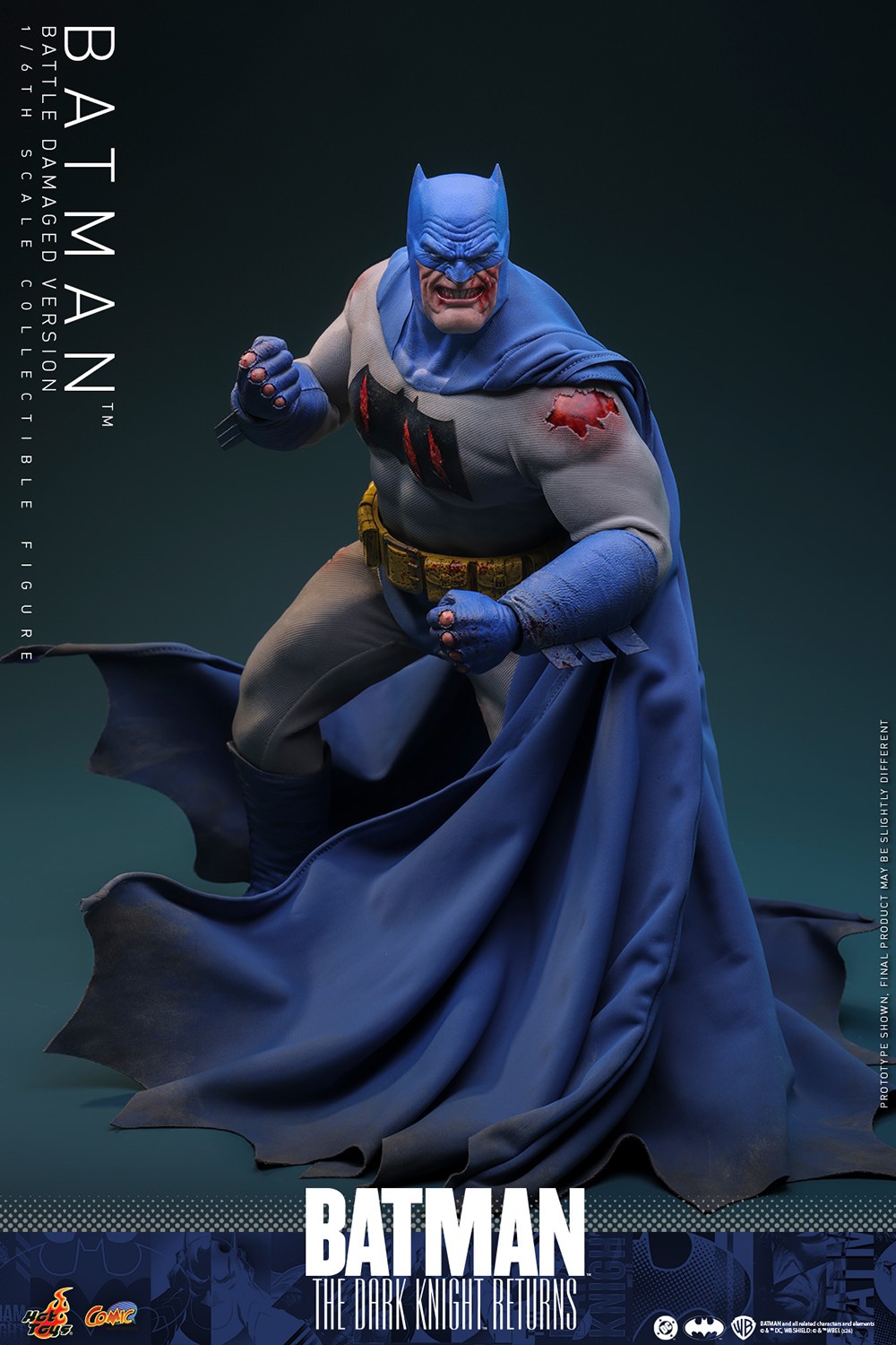 Batman™ (Battle Damaged Version) Sixth Scale Figure by Hot Toys