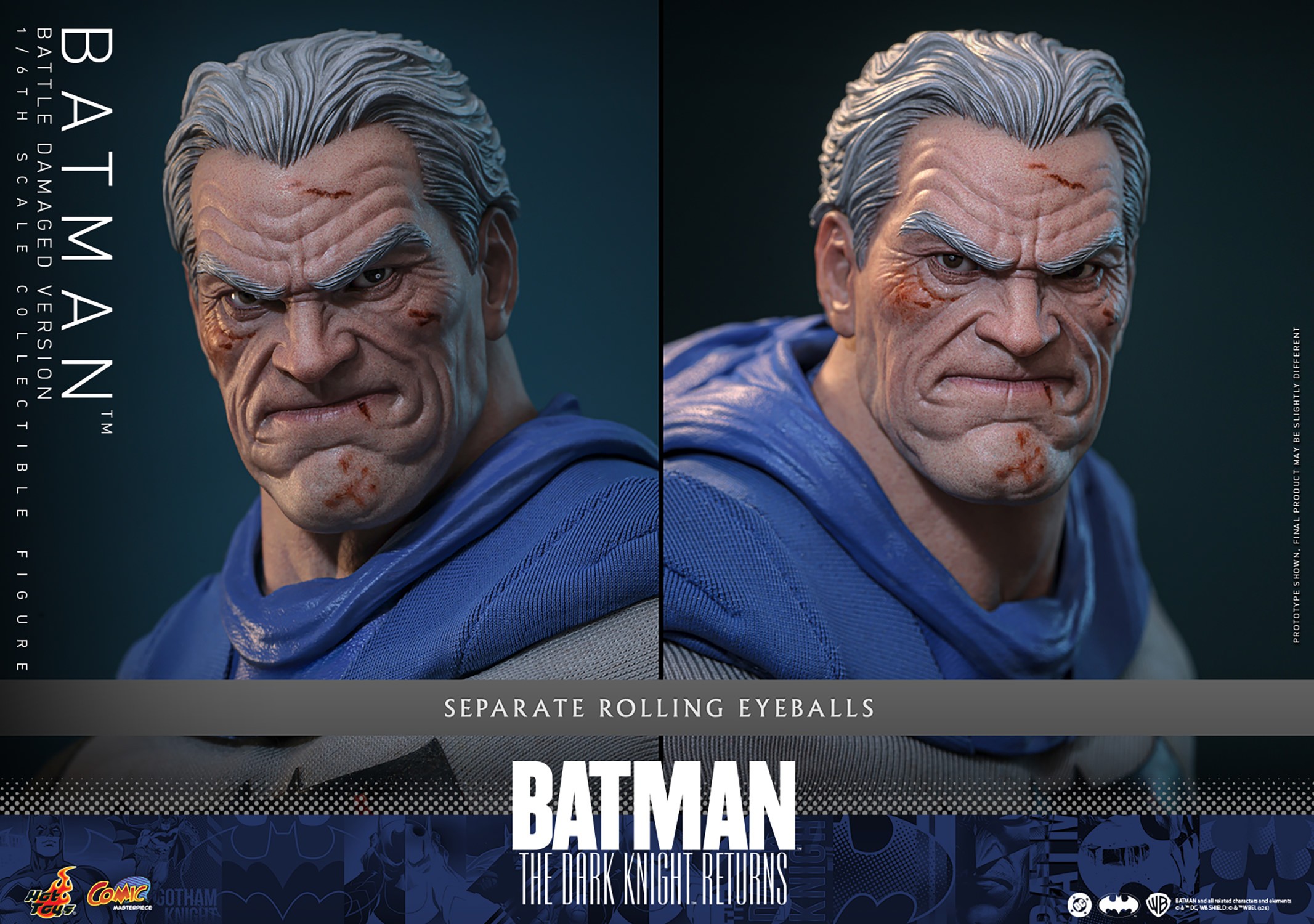 DC Comics Batman™ (Battle Damaged Version) Sixth Scale Figure  (Prototype Shown) View 23