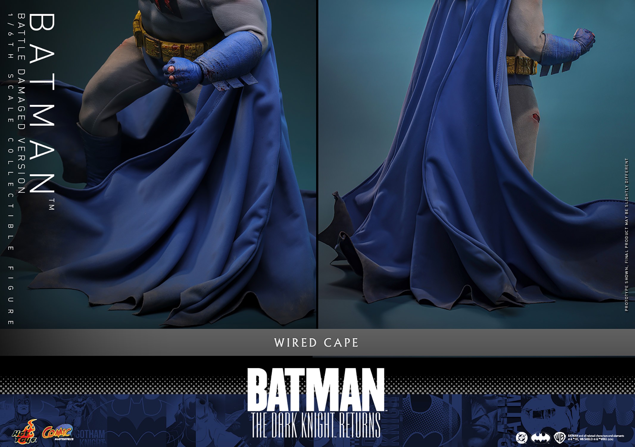 DC Comics Batman™ (Battle Damaged Version) Sixth Scale Figure  (Prototype Shown) View 26