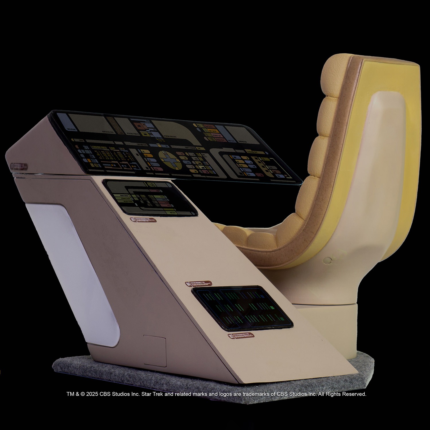 Star Trek Operations Bridge Console Scaled Replica  (Prototype Shown) View 3