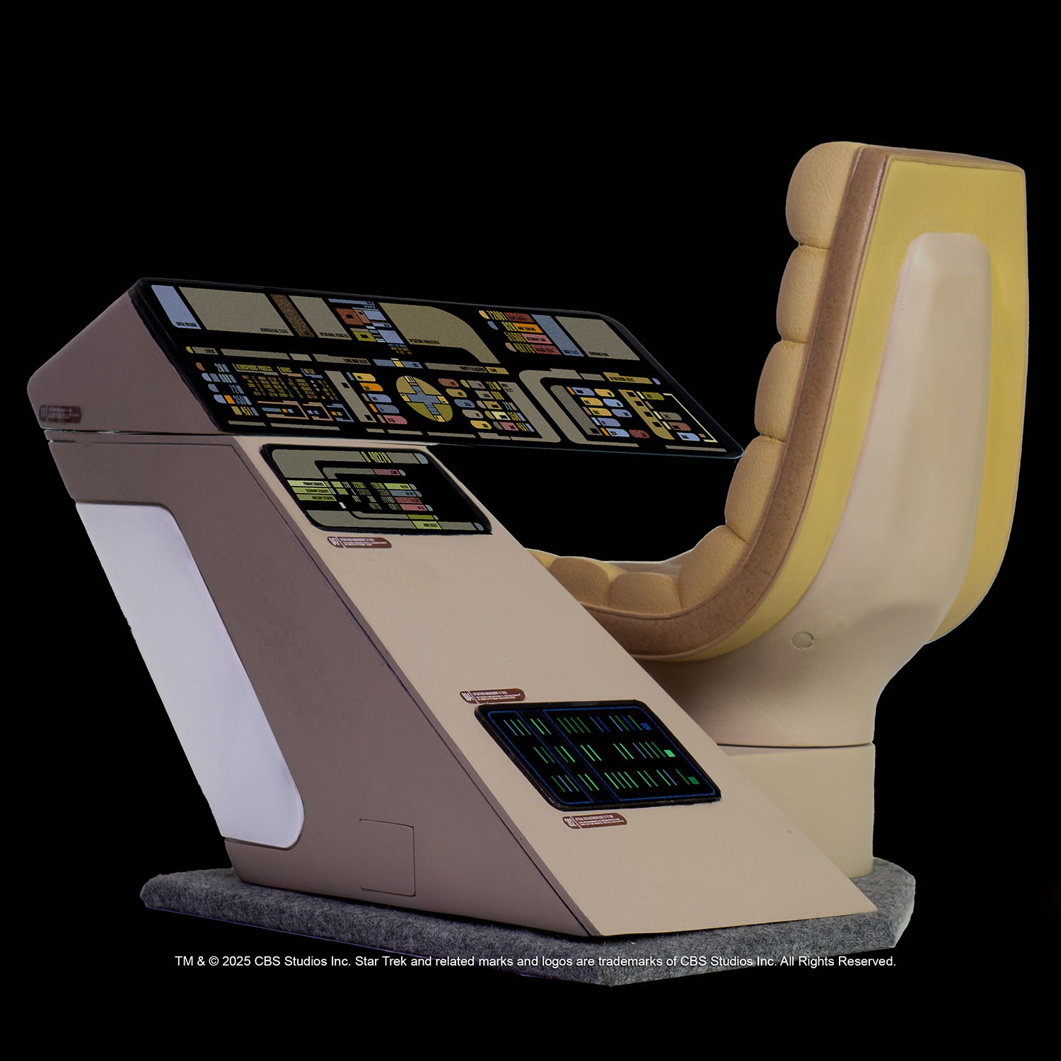 Star Trek Operations Bridge Console Scaled Replica  (Prototype Shown) View 4