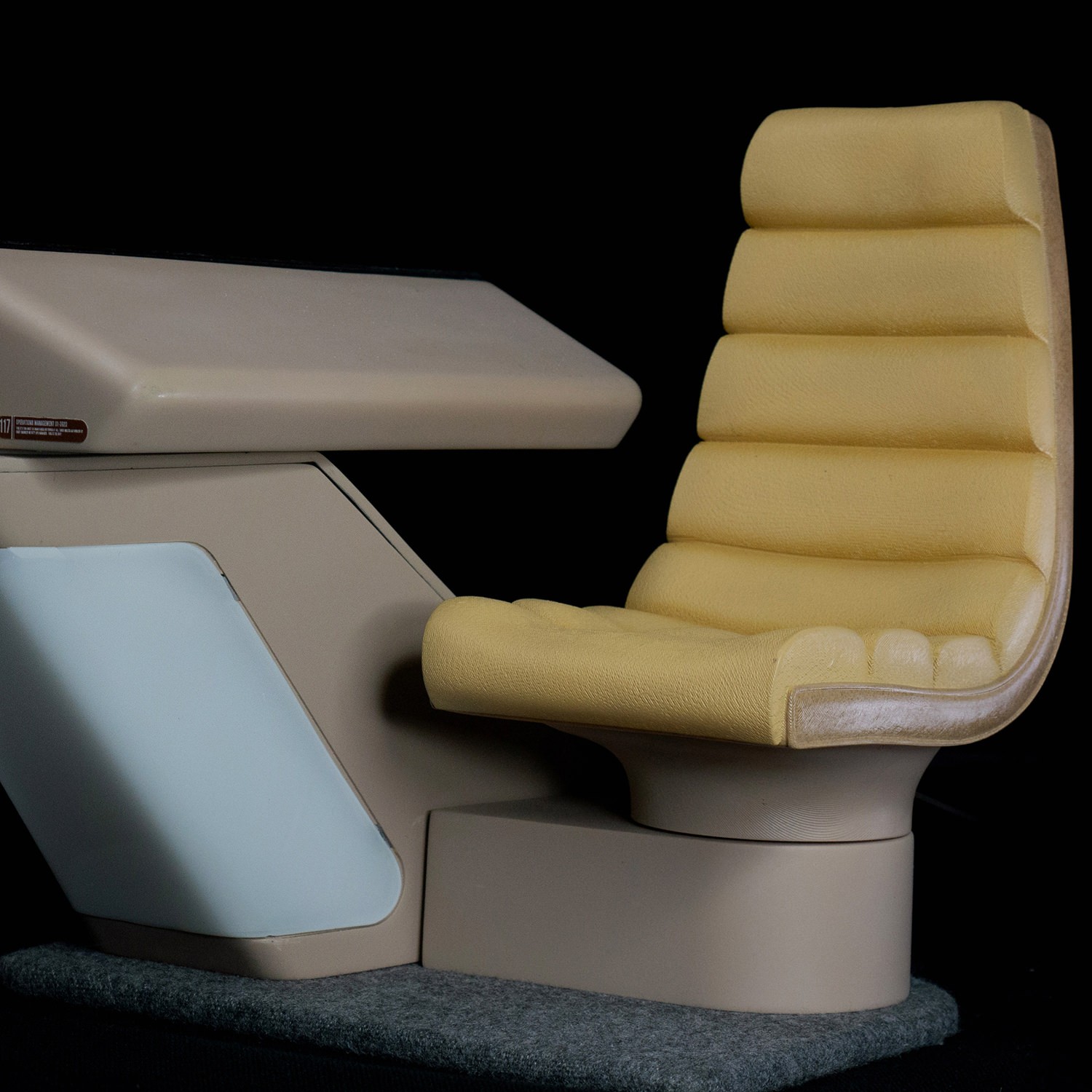 Star Trek CONN Bridge Console Scaled Replica  (Prototype Shown) View 3