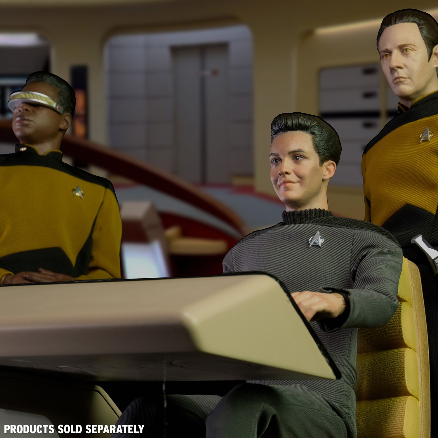 Star Trek Bridge Consoles Set Scaled Replica  (Prototype Shown) View 12
