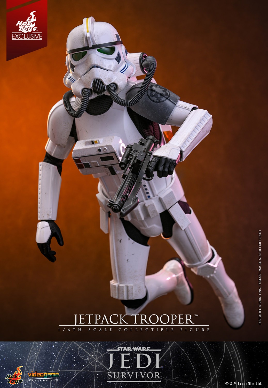 Star Wars Jetpack Trooper Sixth Scale Figure  (Prototype Shown) View 4