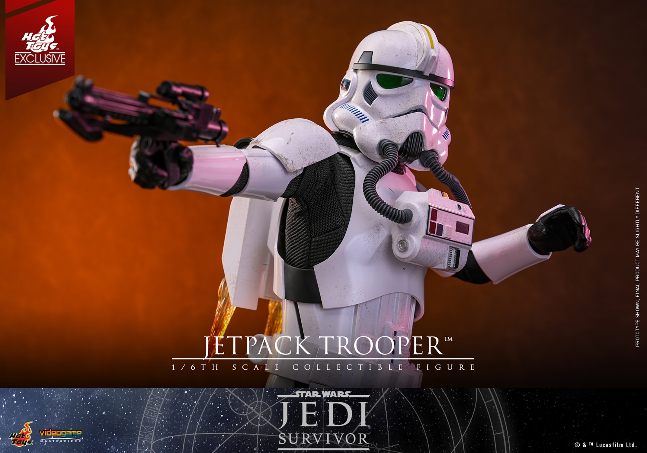 Star Wars Jetpack Trooper Sixth Scale Figure  (Prototype Shown) View 7