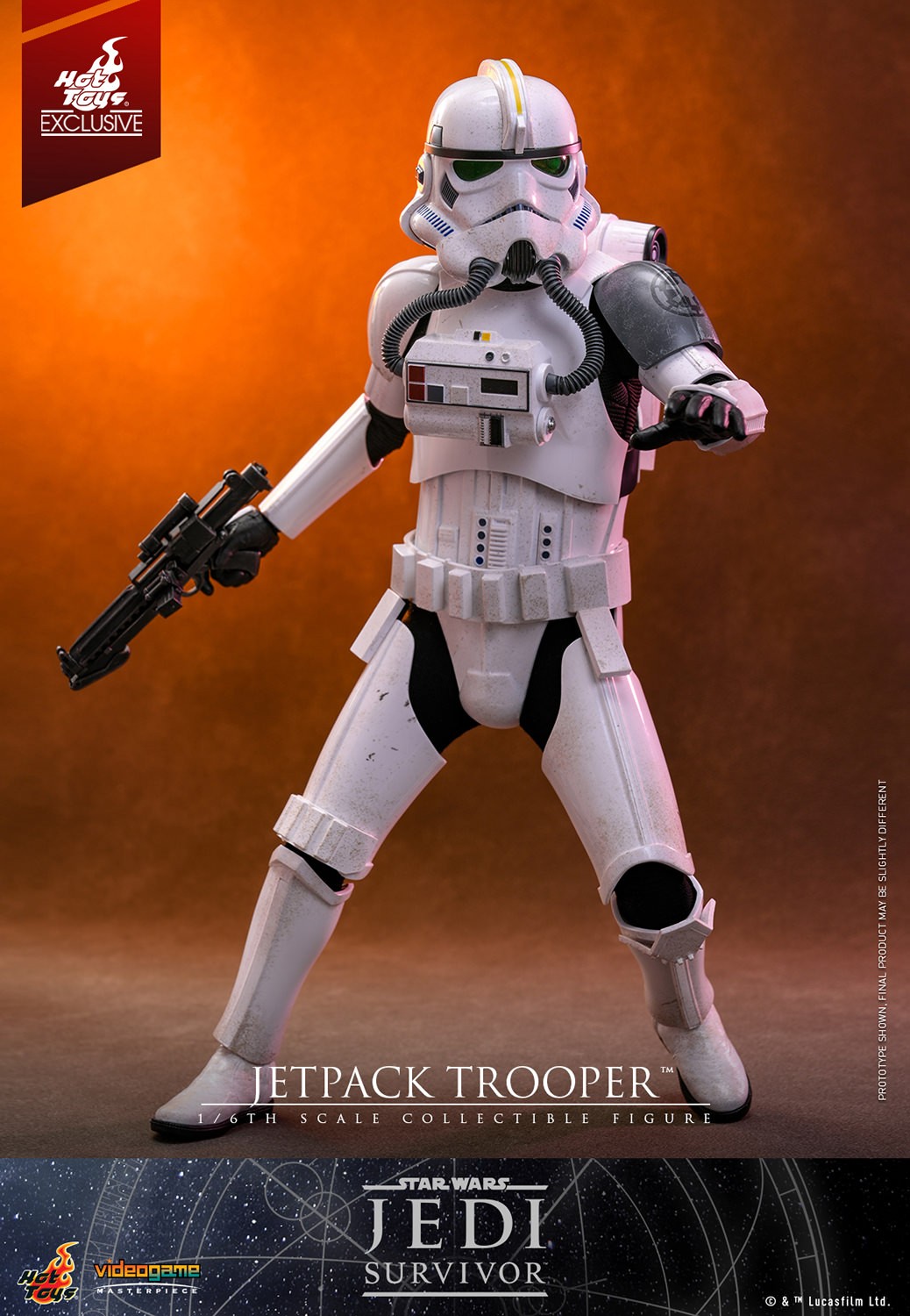 Star Wars Jetpack Trooper Sixth Scale Figure  (Prototype Shown) View 11