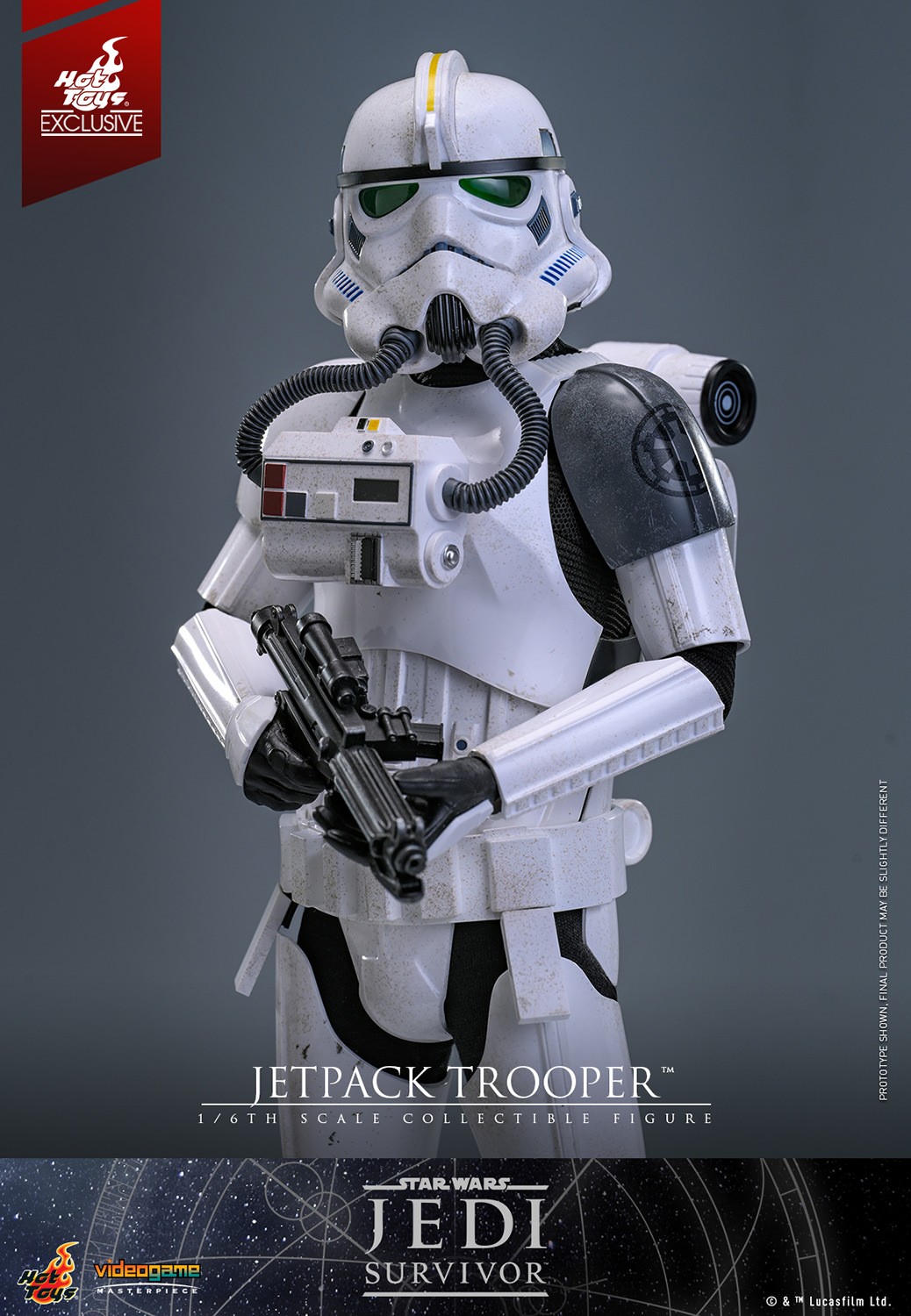 Star Wars Jetpack Trooper Sixth Scale Figure  (Prototype Shown) View 14