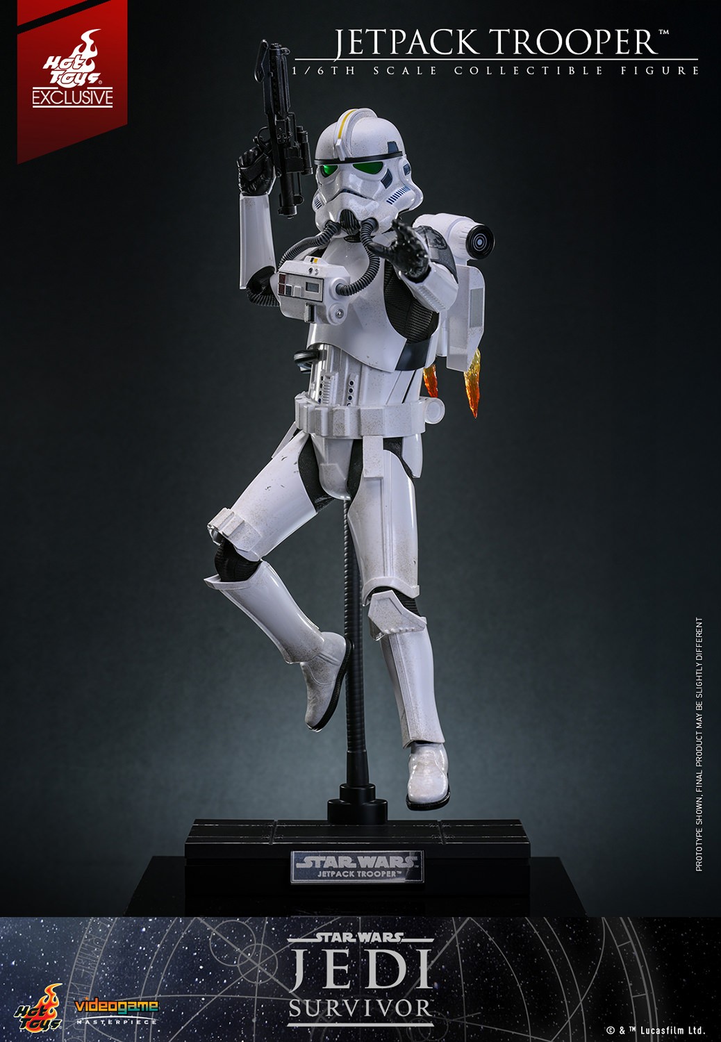Star Wars Jetpack Trooper Sixth Scale Figure  (Prototype Shown) View 15