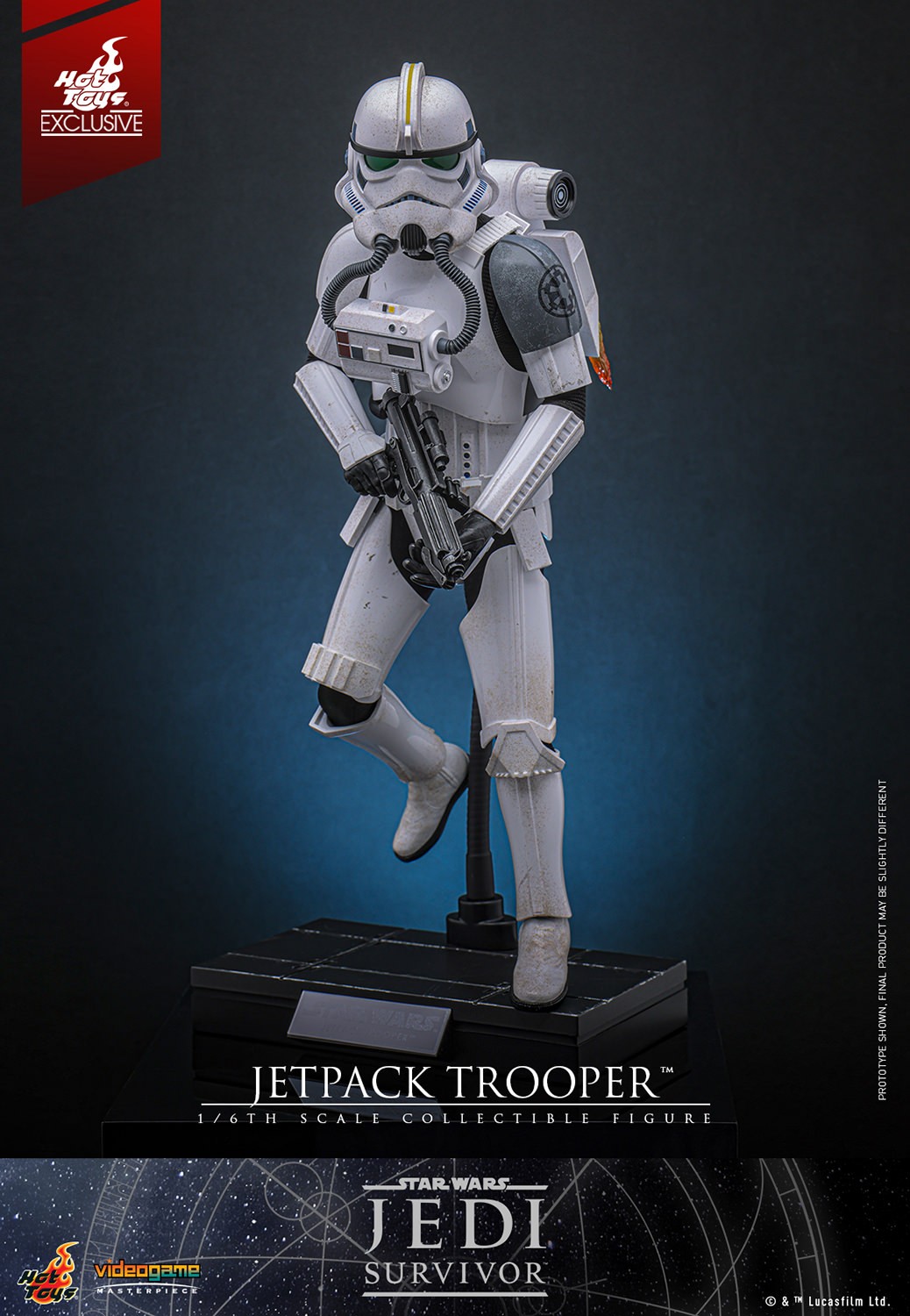 Star Wars Jetpack Trooper Sixth Scale Figure  (Prototype Shown) View 16