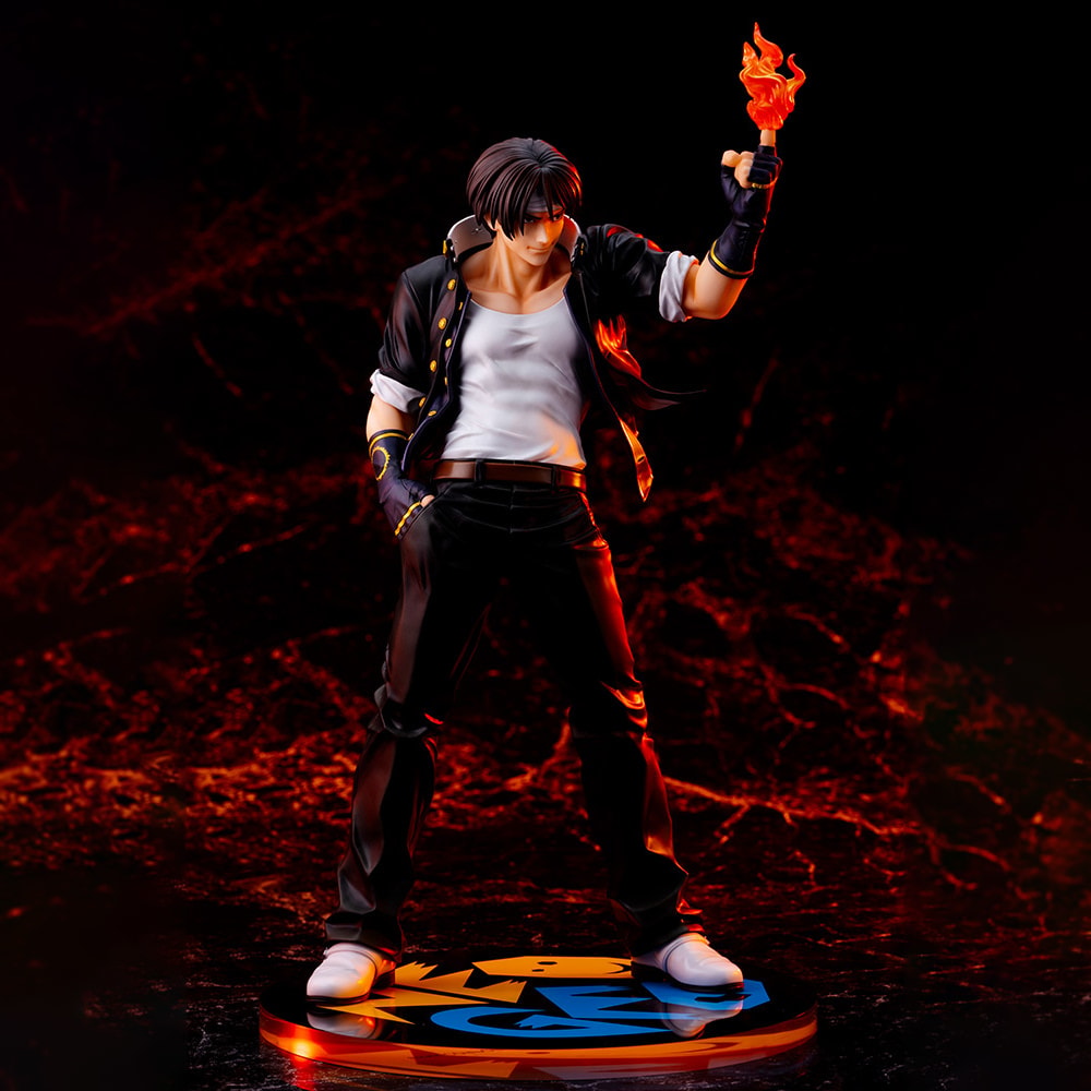 The King of Fighters Kyo Kusanagi (The King of Fighters '98 Version) Collectible Figure  (Prototype Shown) View 1