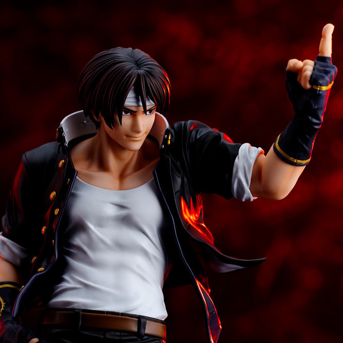 The King of Fighters Kyo Kusanagi (The King of Fighters '98 Version) Collectible Figure  (Prototype Shown) View 5