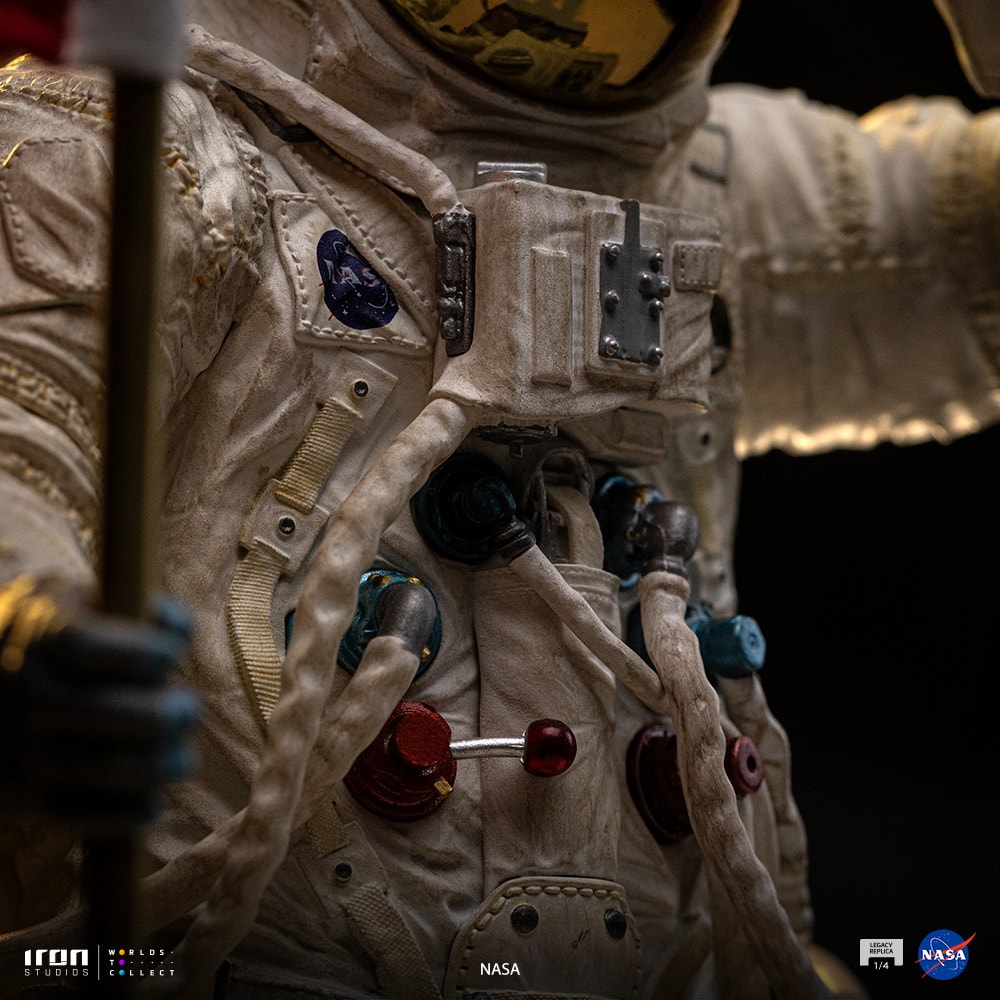 NASA Apollo 11 Astronaut Quarter Scale Statue  (Prototype Shown) View 6