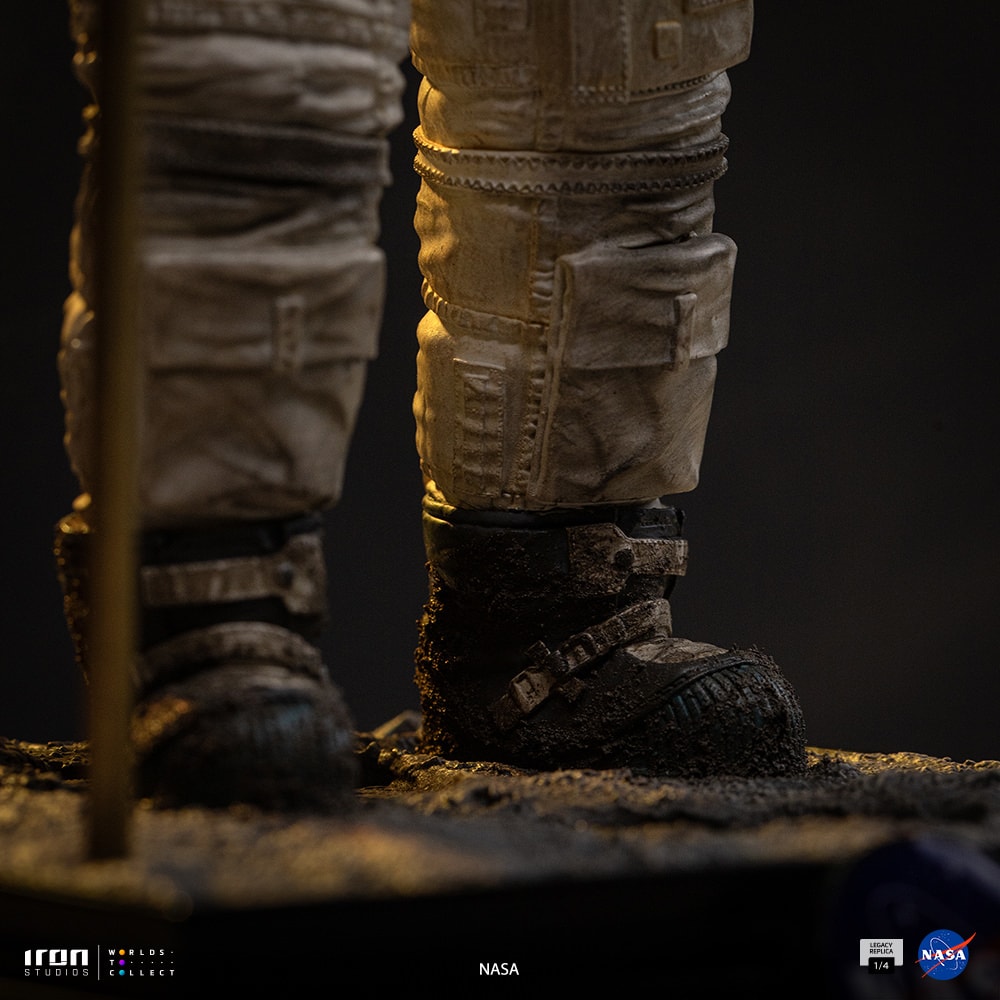 NASA Apollo 11 Astronaut Quarter Scale Statue  (Prototype Shown) View 8