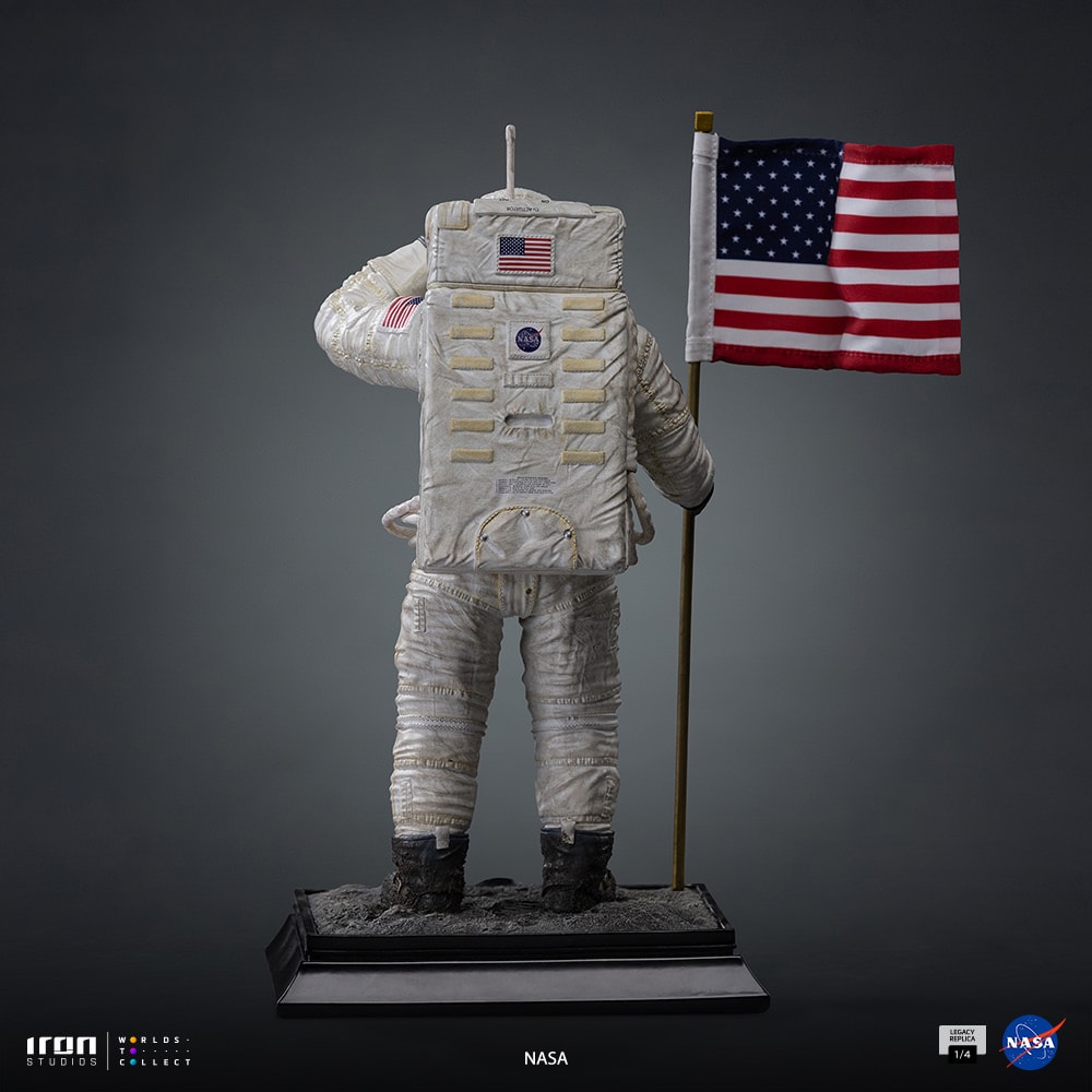 NASA Apollo 11 Astronaut Quarter Scale Statue  (Prototype Shown) View 11