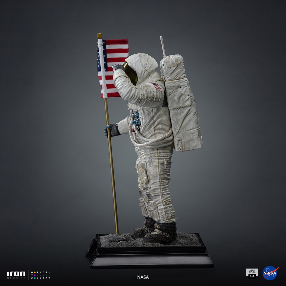 NASA Apollo 11 Astronaut Quarter Scale Statue  (Prototype Shown) View 12