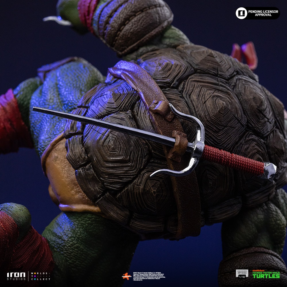 Teenage Mutant Ninja Turtles Raphael Unleashed 1:10 Scale Statue  (Prototype Shown) View 4