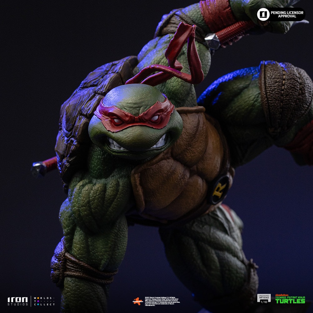 Teenage Mutant Ninja Turtles Raphael Unleashed 1:10 Scale Statue  (Prototype Shown) View 6